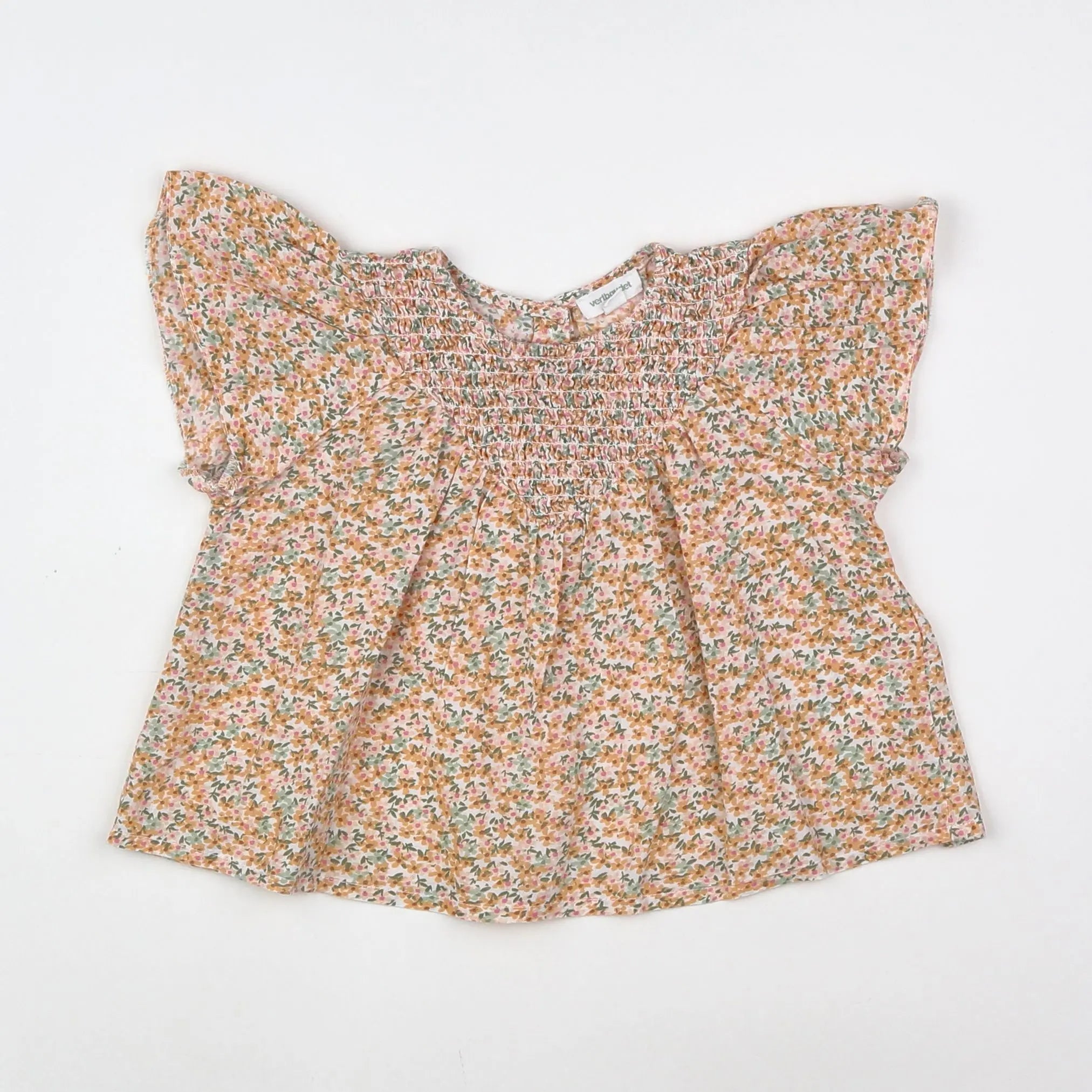 Vertbaudet - blouse multicolore - 12 mois