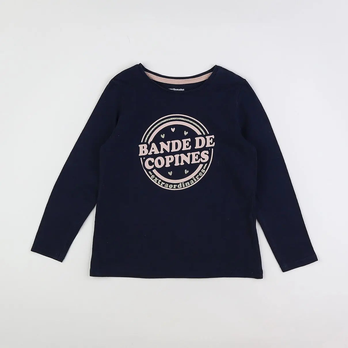 Vertbaudet - tee-shirt bleu - 5 ans