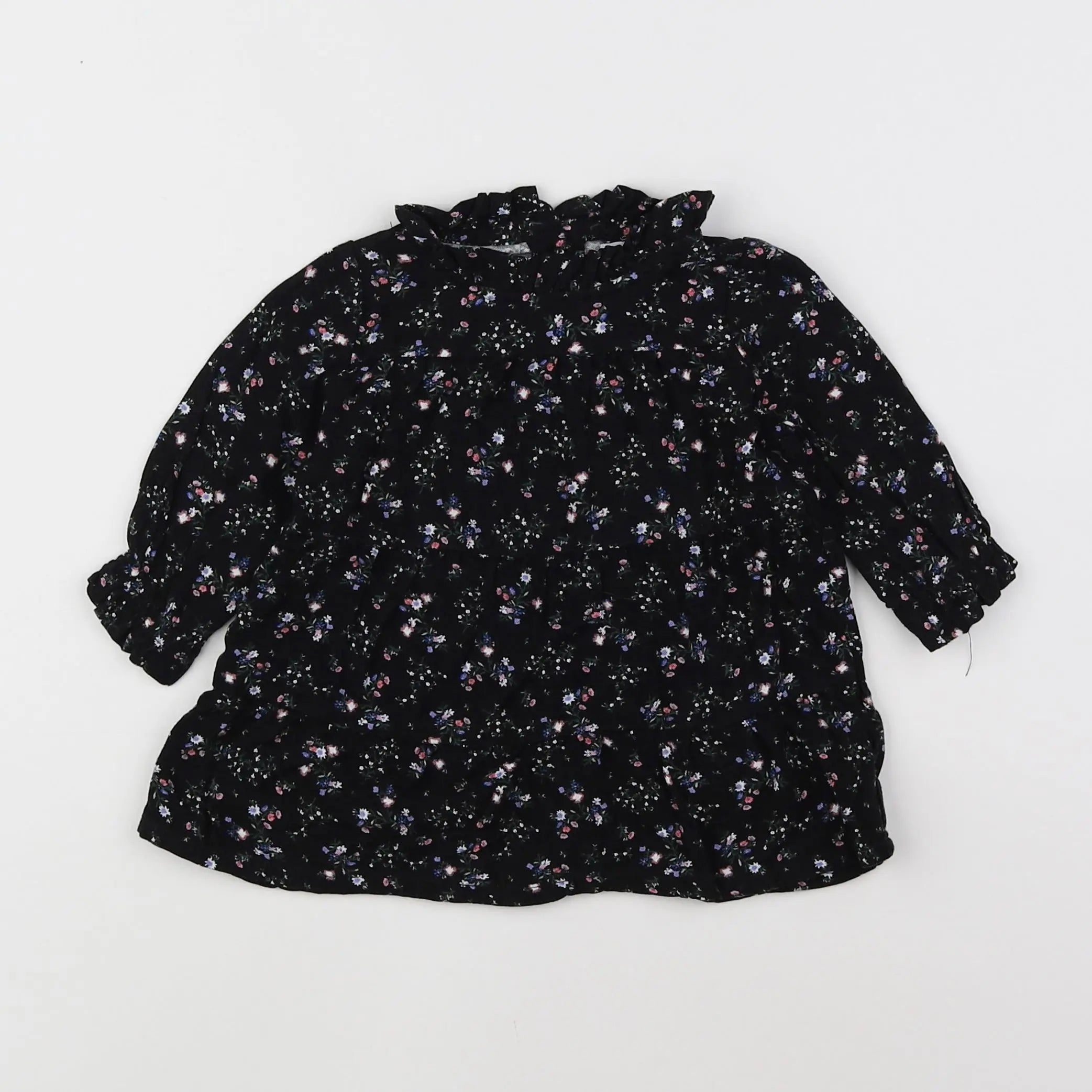 Vertbaudet - robe noir - 3 mois