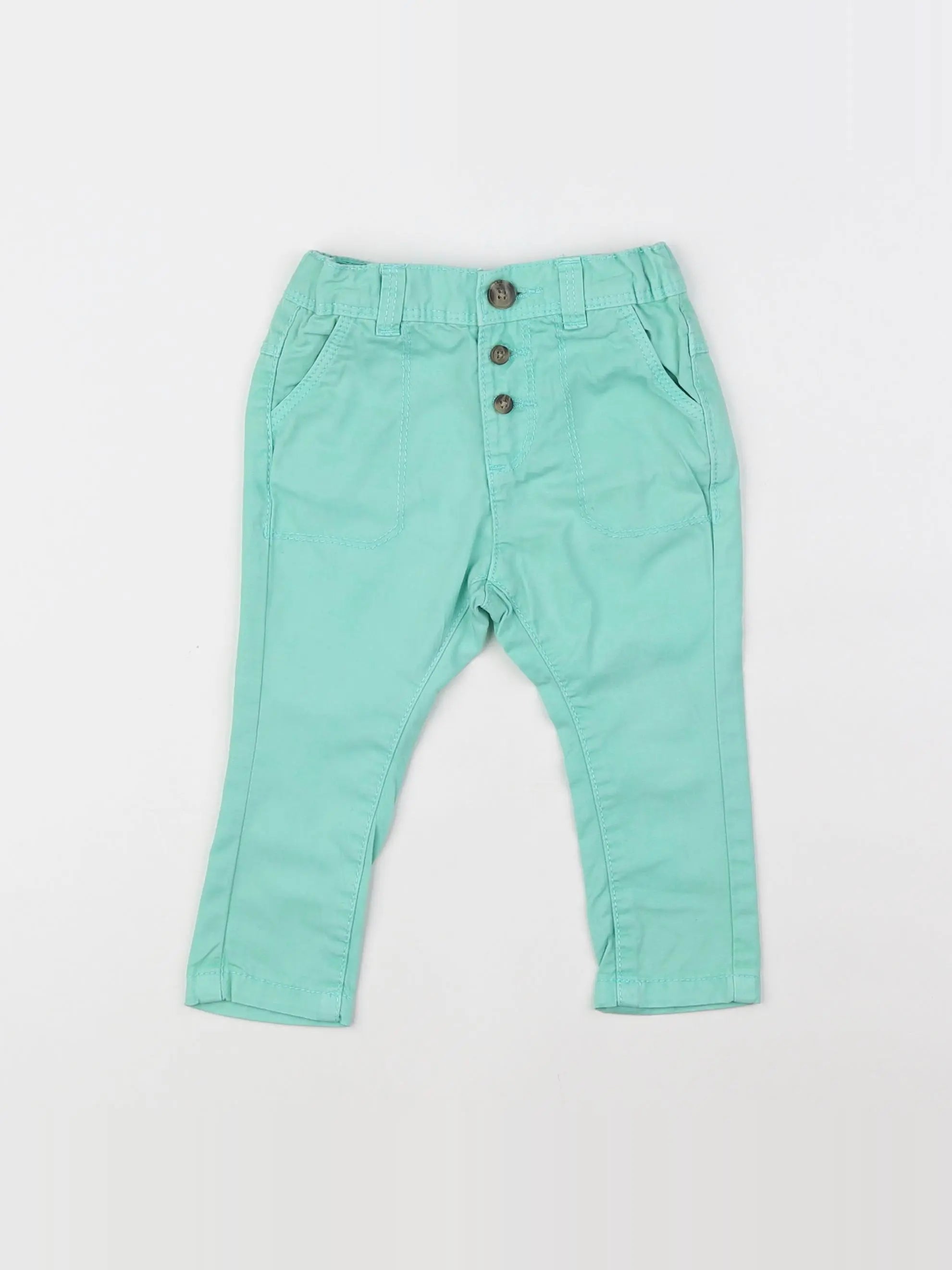 Tape à l'oeil - pantalon vert - 6 mois
