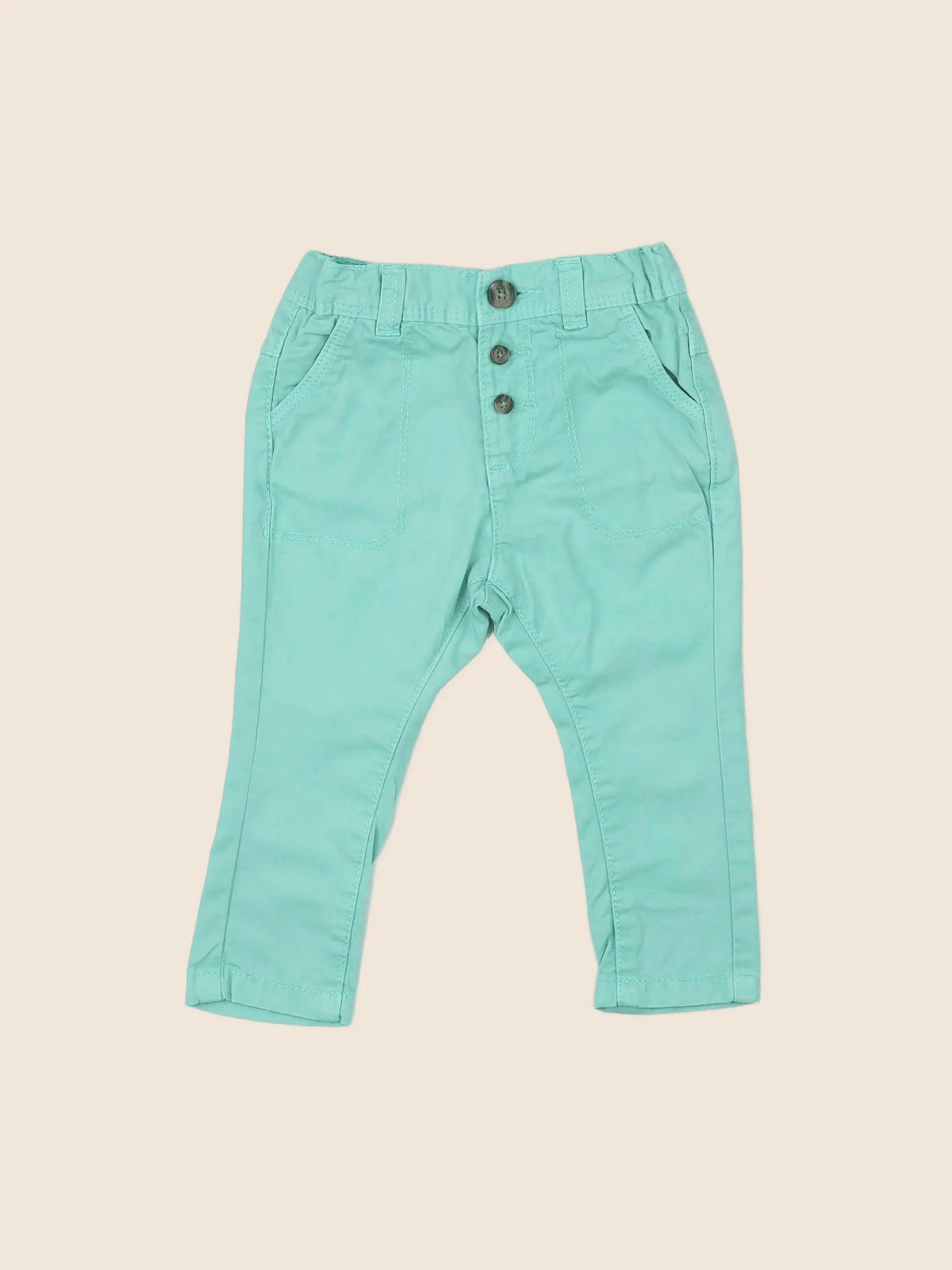 Tape à l'oeil - pantalon vert - 6 mois