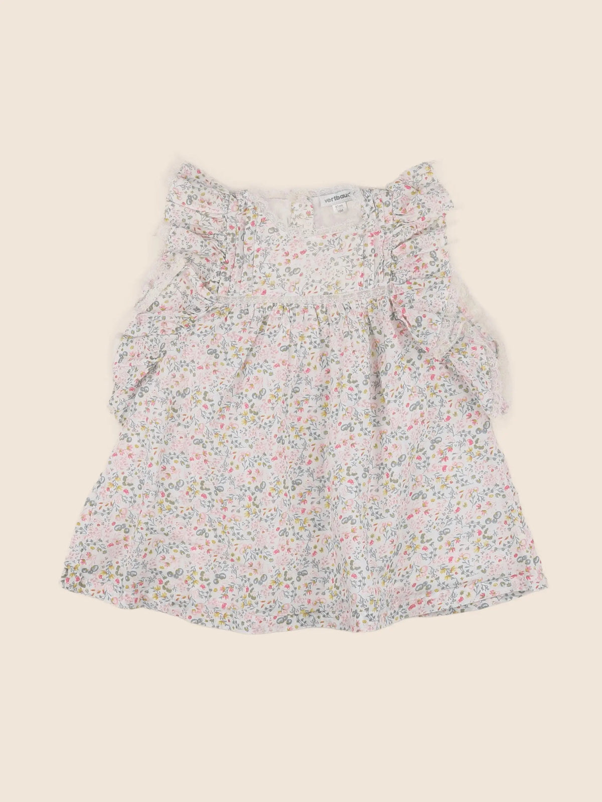Vertbaudet - robe rose - 18 mois