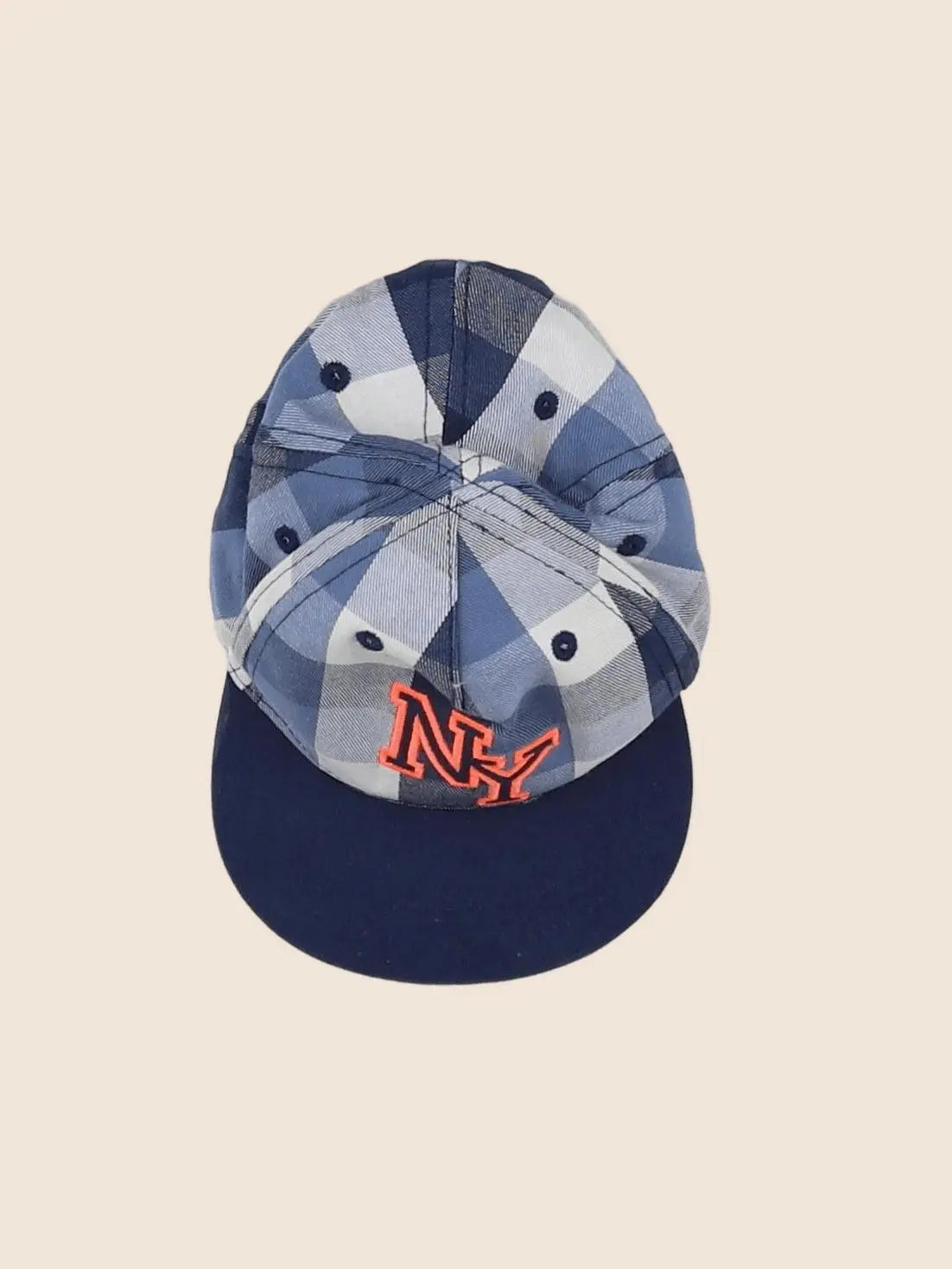 H&M - casquette bleu - 6 mois