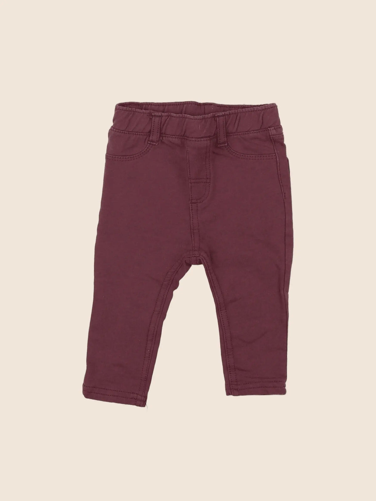 H&M - pantalon violet - 3/6 mois