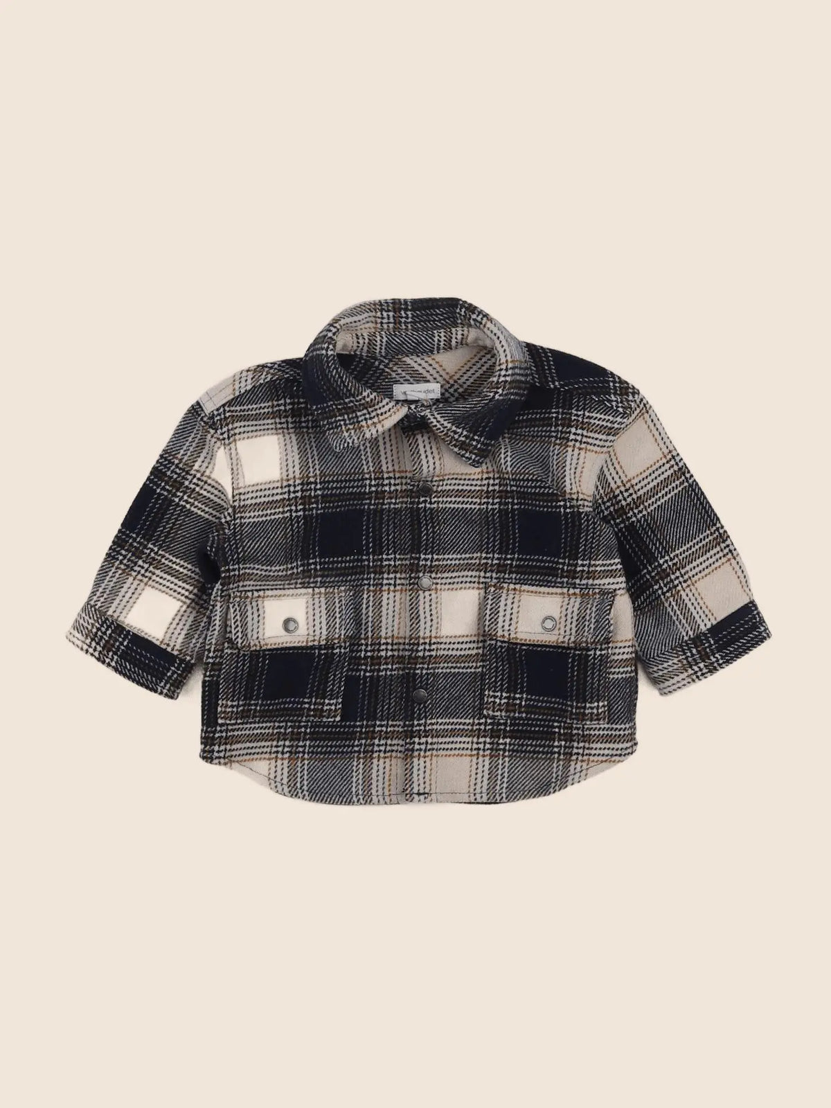 Vertbaudet - chemise bleu - 6 mois