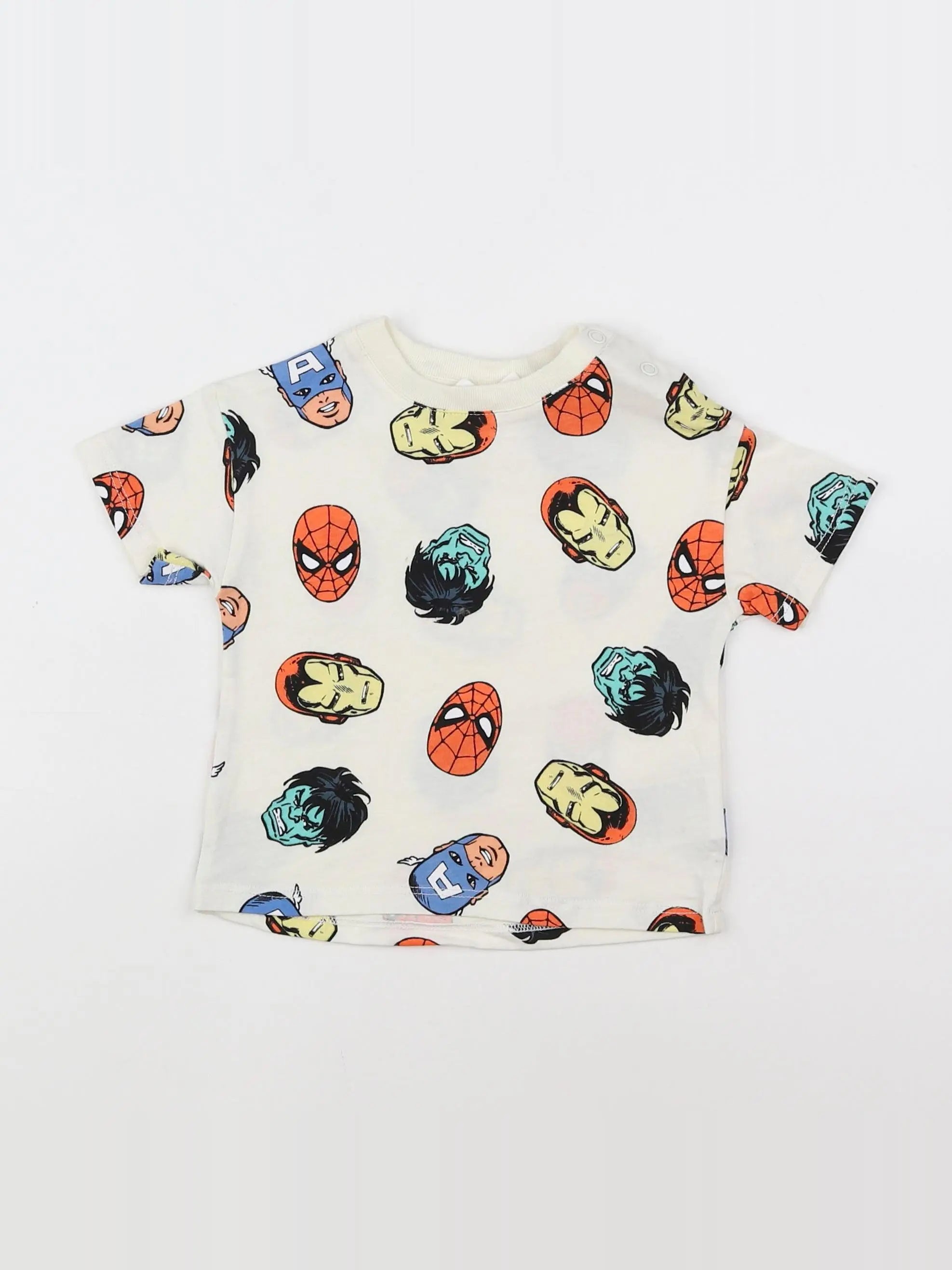 H&M - tee-shirt multicolore - 3/6 mois