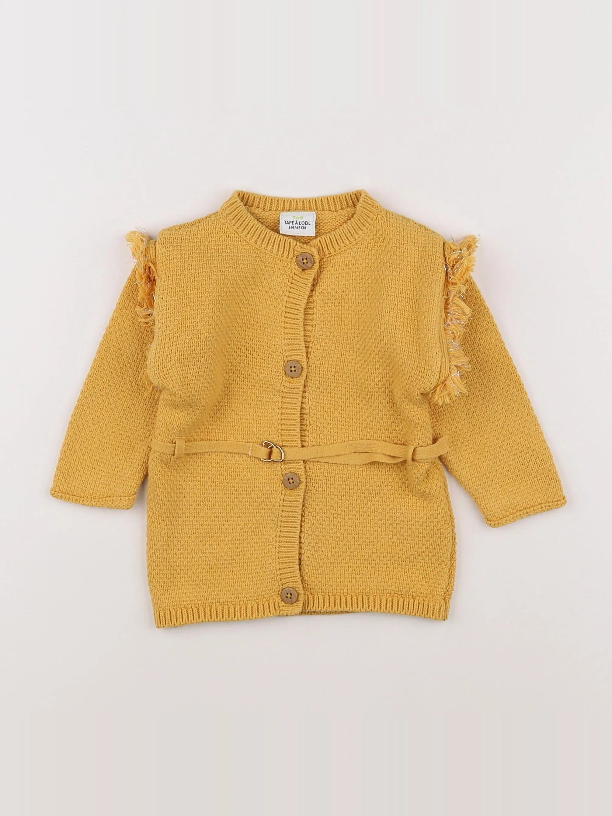 Tape à l'oeil - gilet jaune - 6 mois