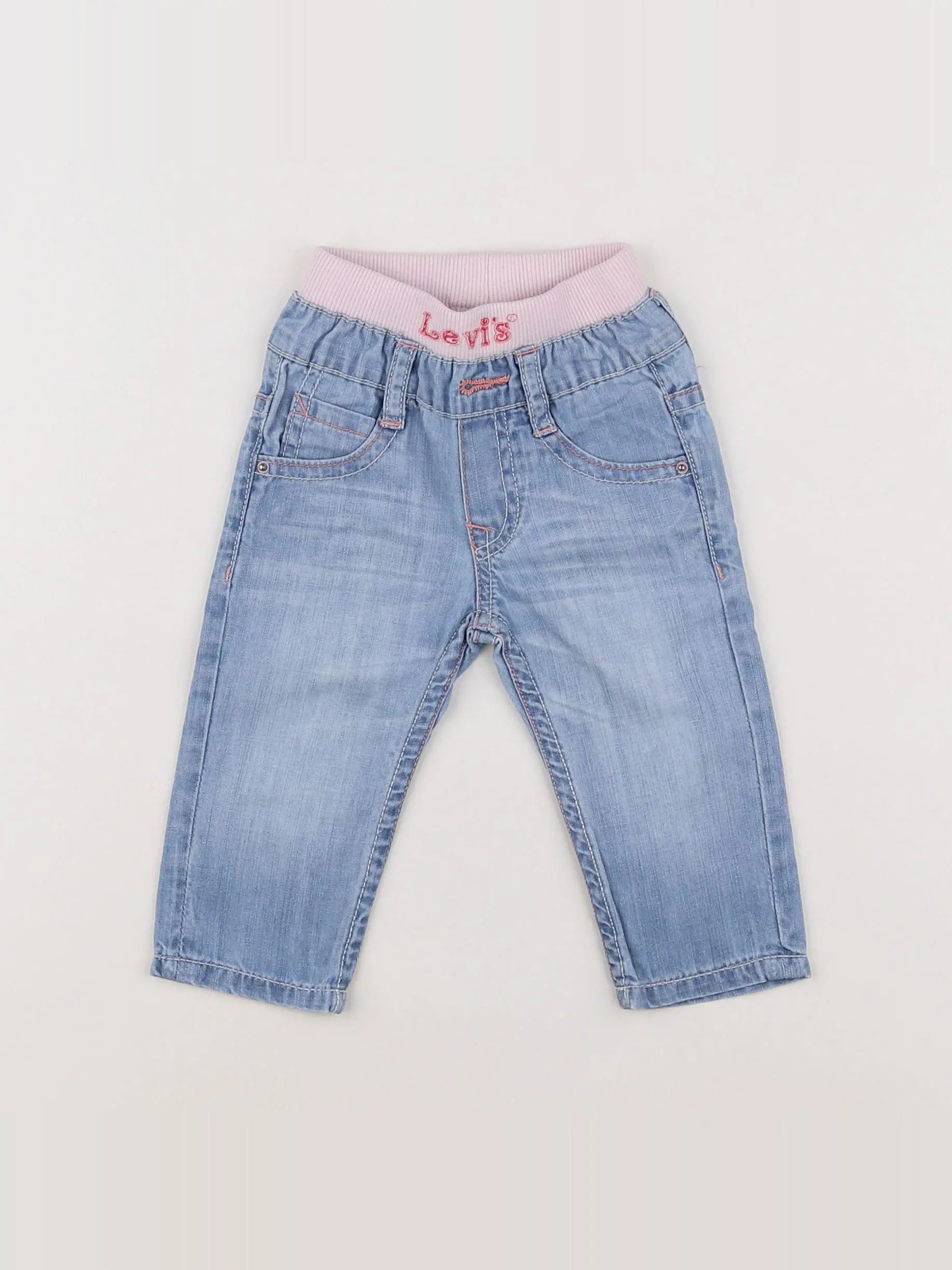 Levi's - pantalon bleu - 3 mois