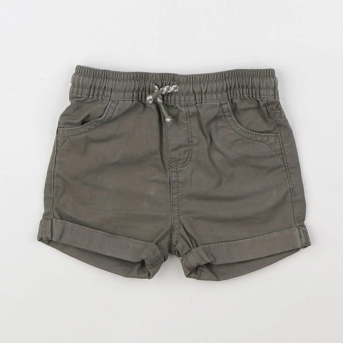 Vertbaudet - short vert - 12 mois