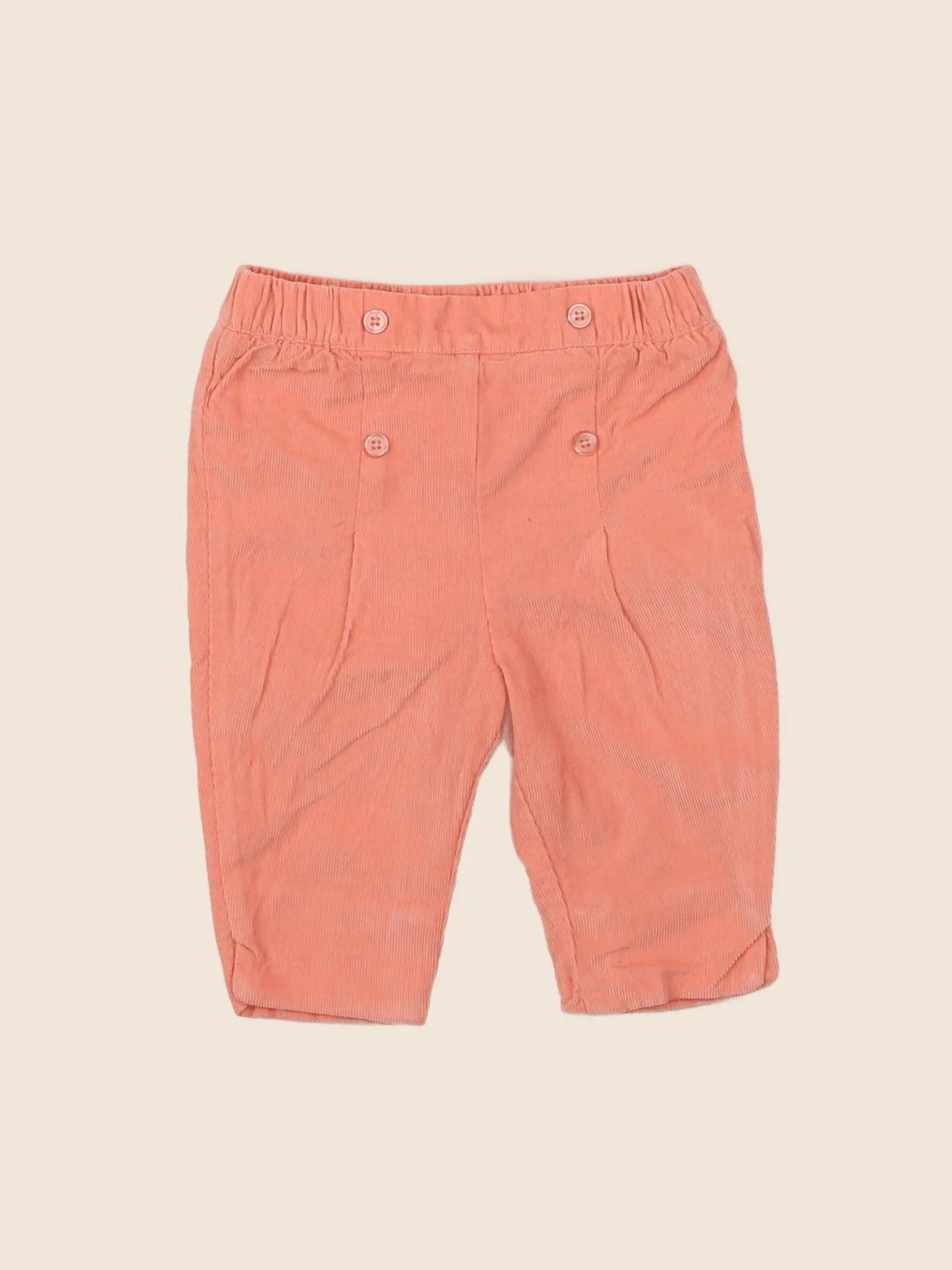 Cyrillus - pantalon orange - 6 mois