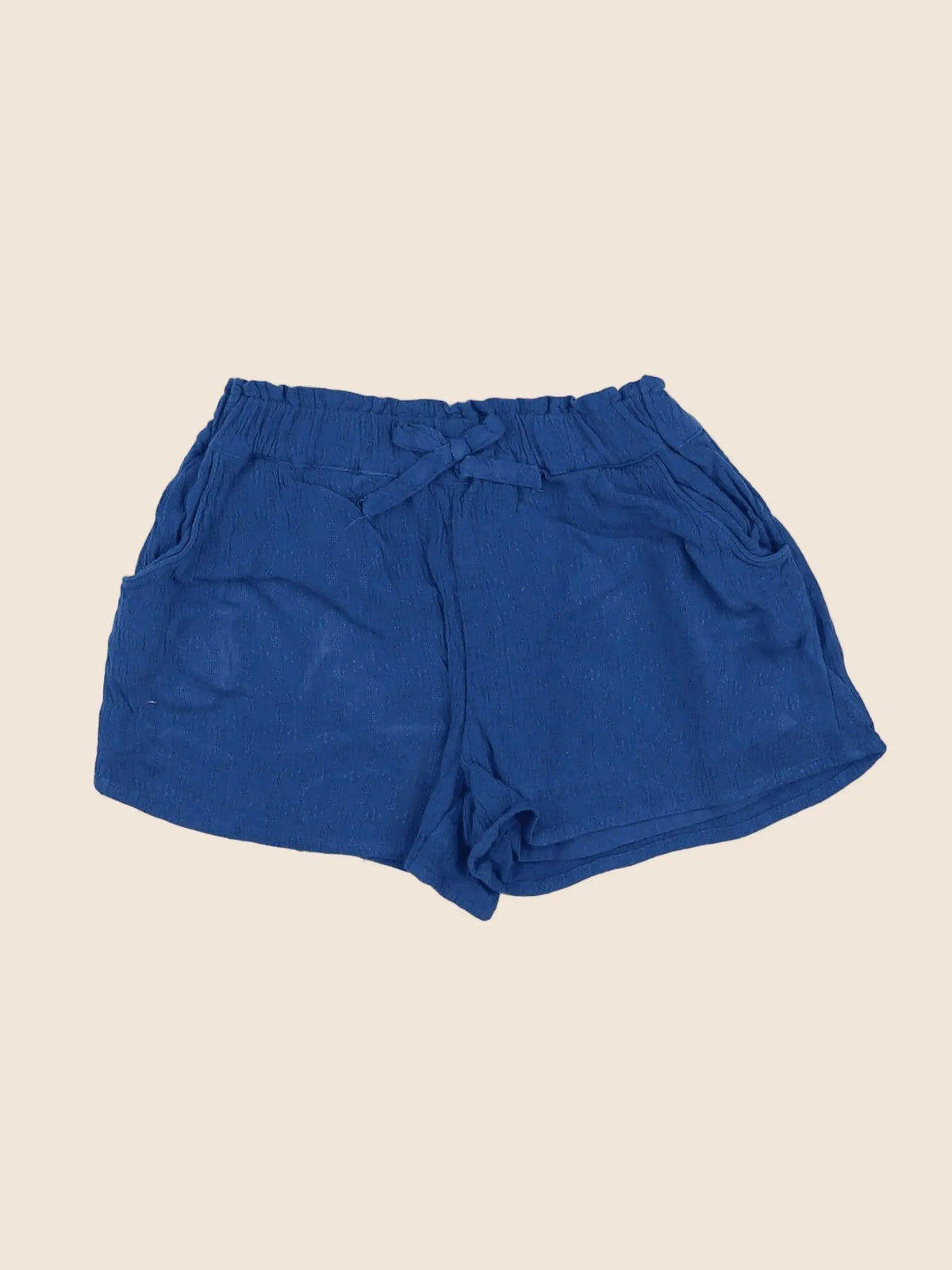 Next - short bleu - 6/9 mois
