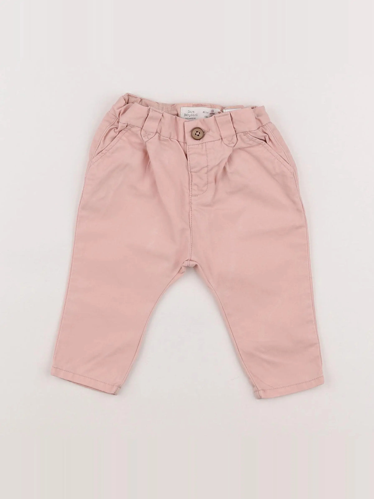Zara - pantalon rose - 3/6 mois