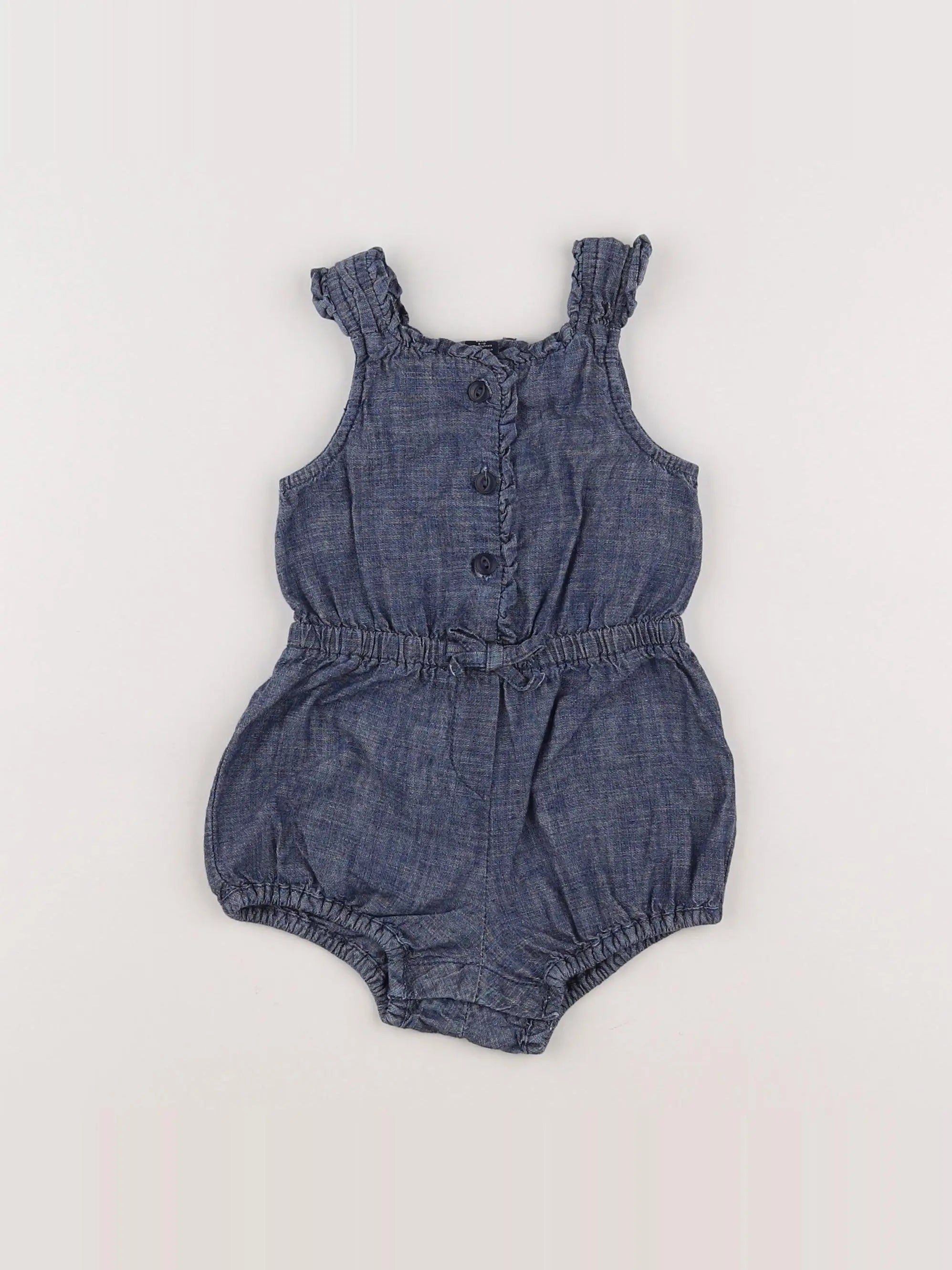 GAP - combinaison bleu - 6/12 mois