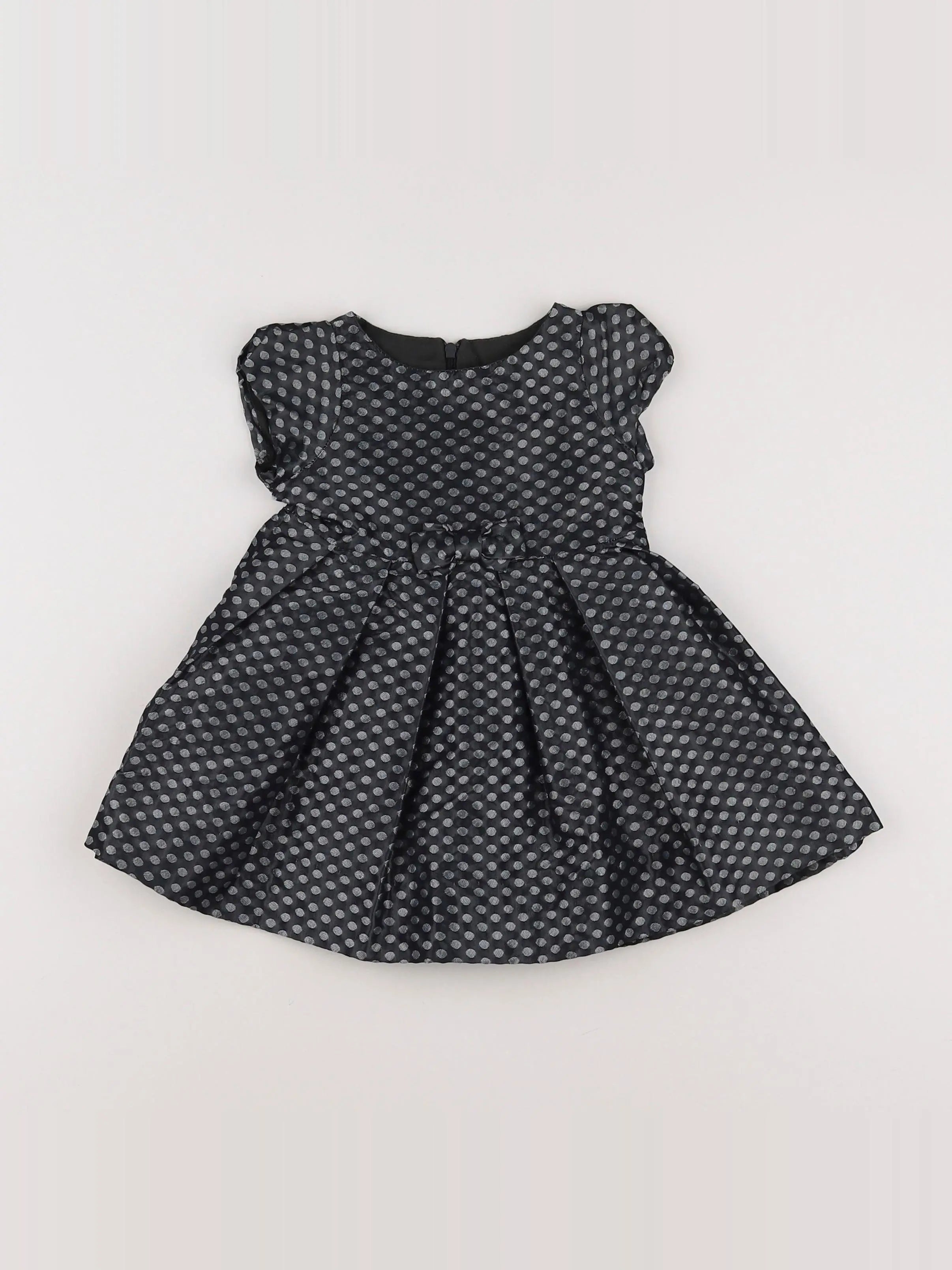 Jacadi - robe gris, argent - 6 mois