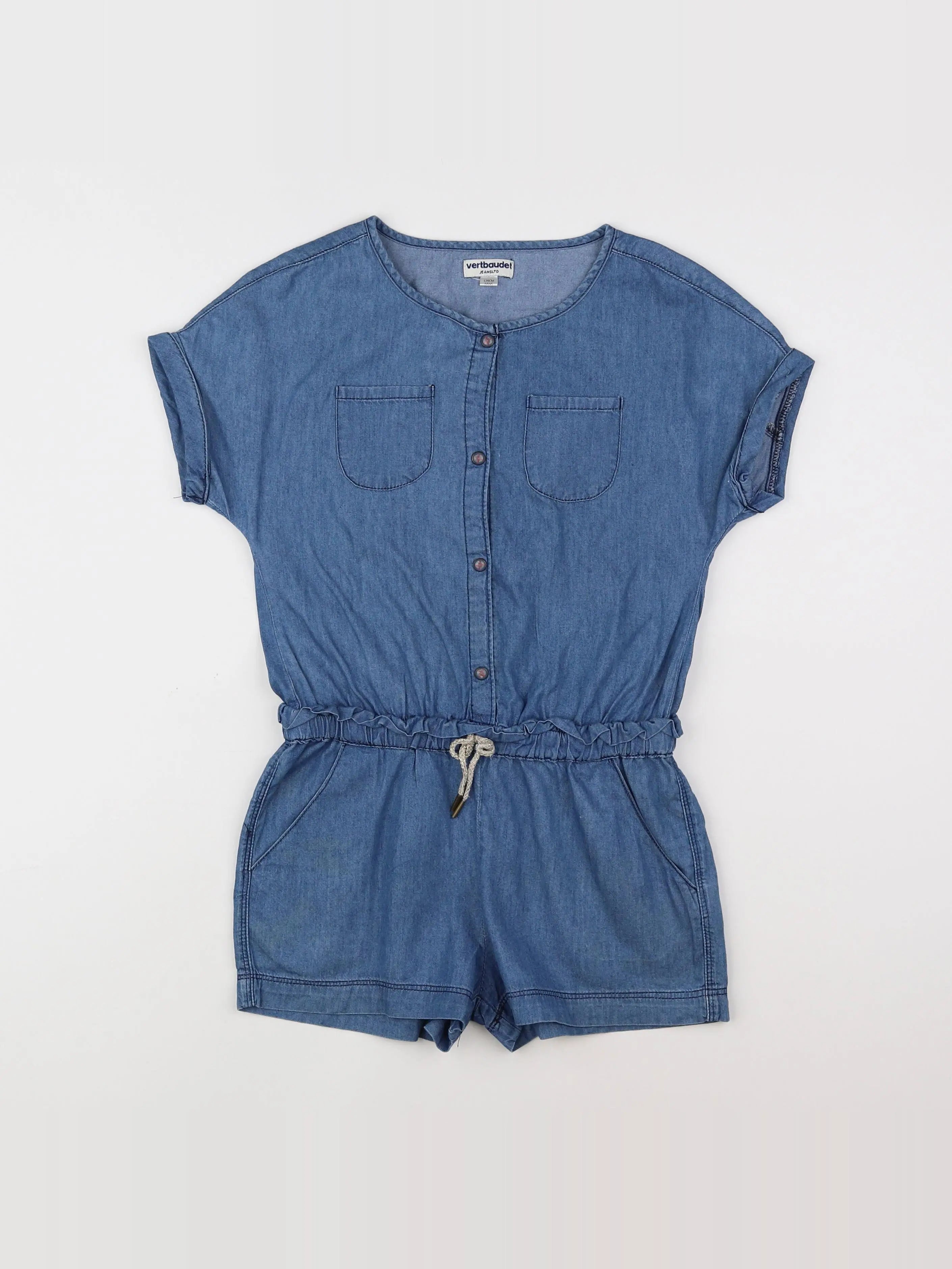 Vertbaudet - combinaison bleu - 8 ans