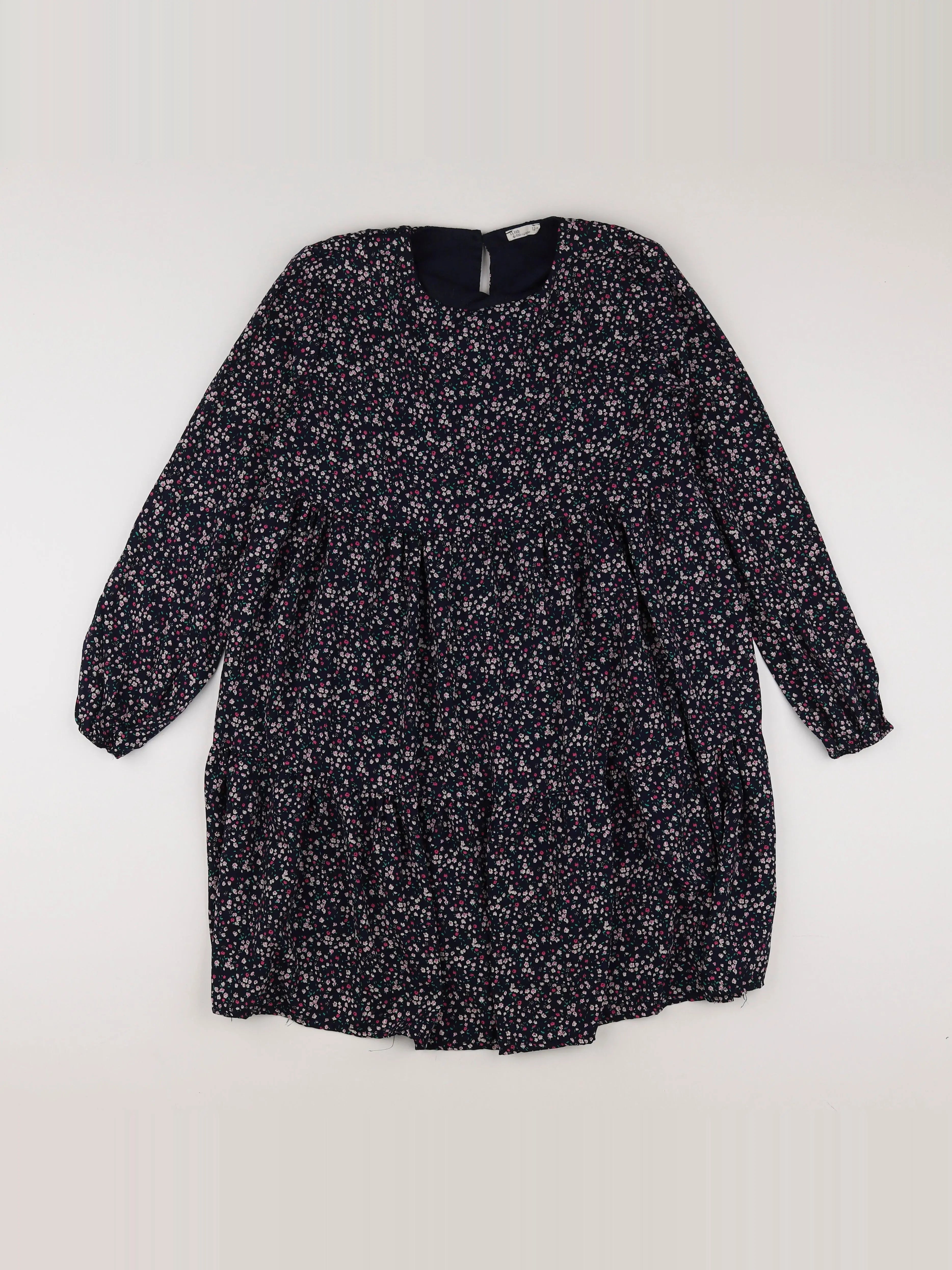 Little Cigogne - robe bleu - 12 ans