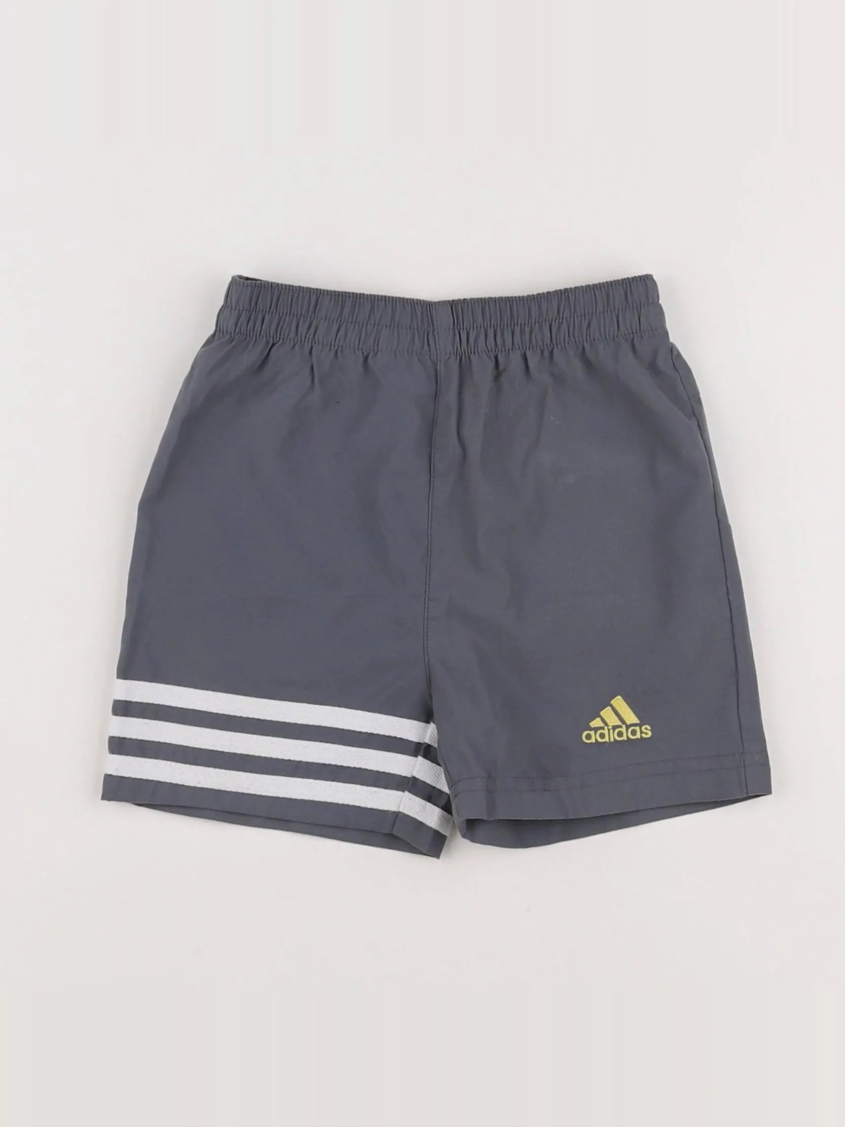 Adidas - short gris - 9/12 mois
