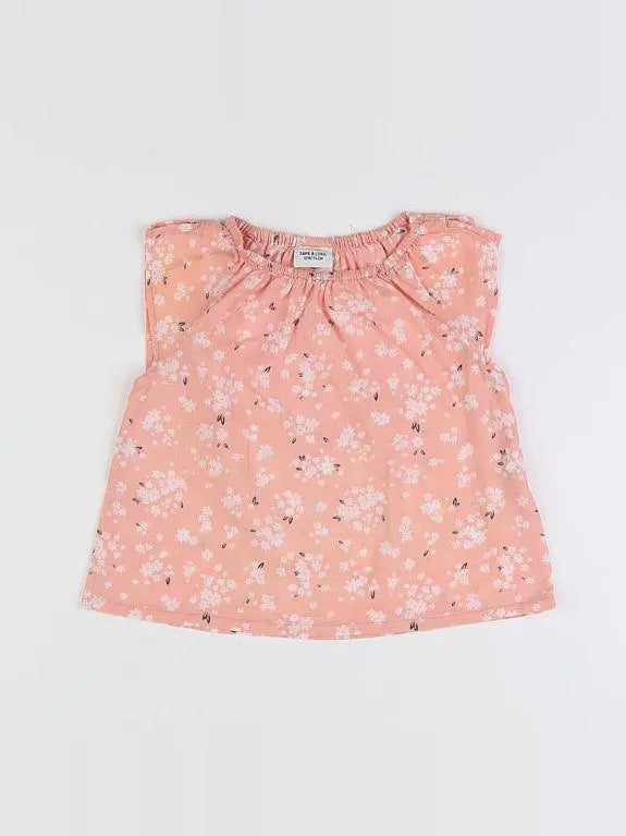 Tape à l'oeil - blouse rose - 12 mois