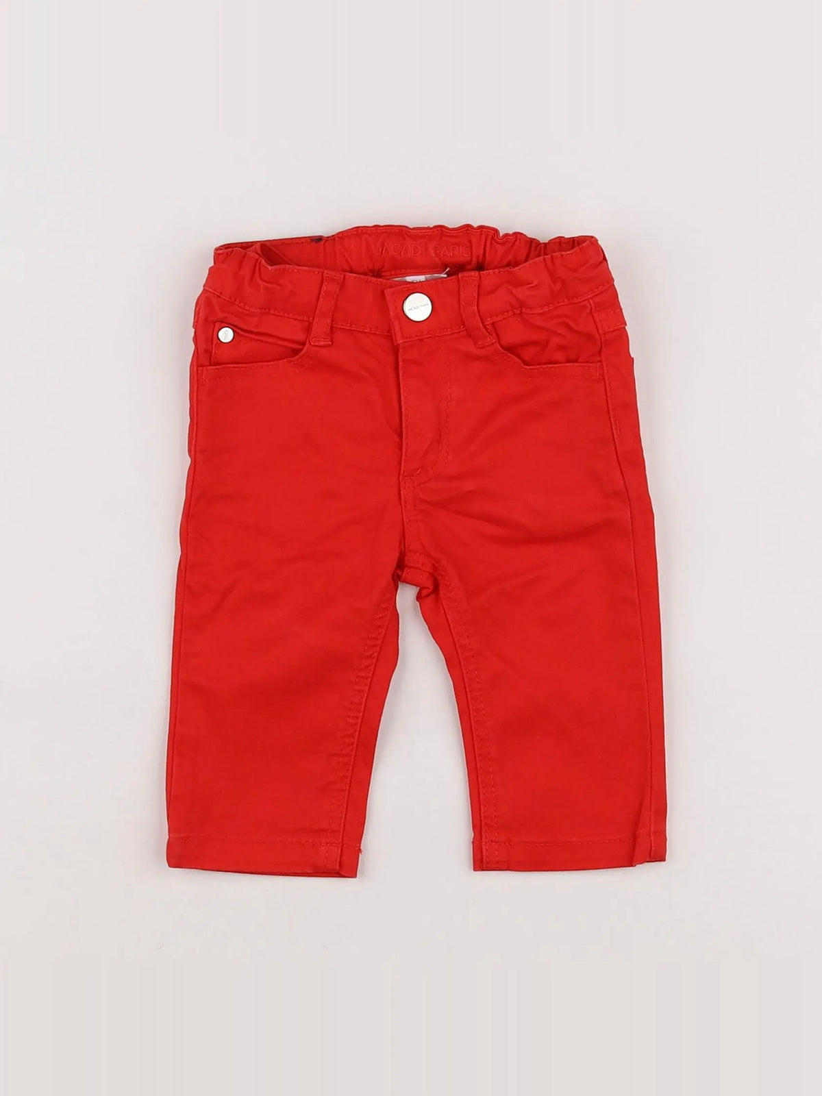 Jacadi - pantalon rouge - 6 mois