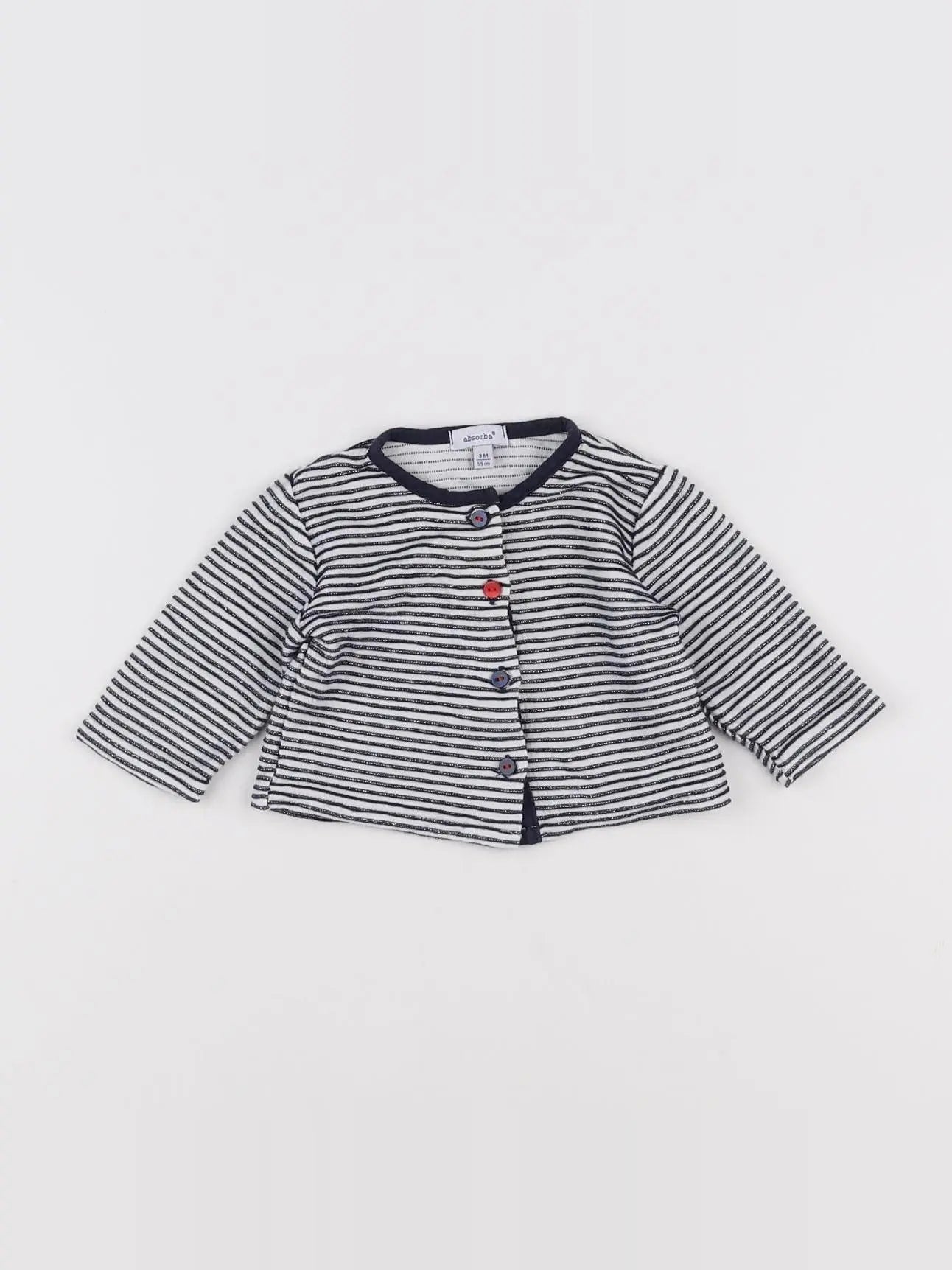 Absorba - gilet bleu - 3 mois