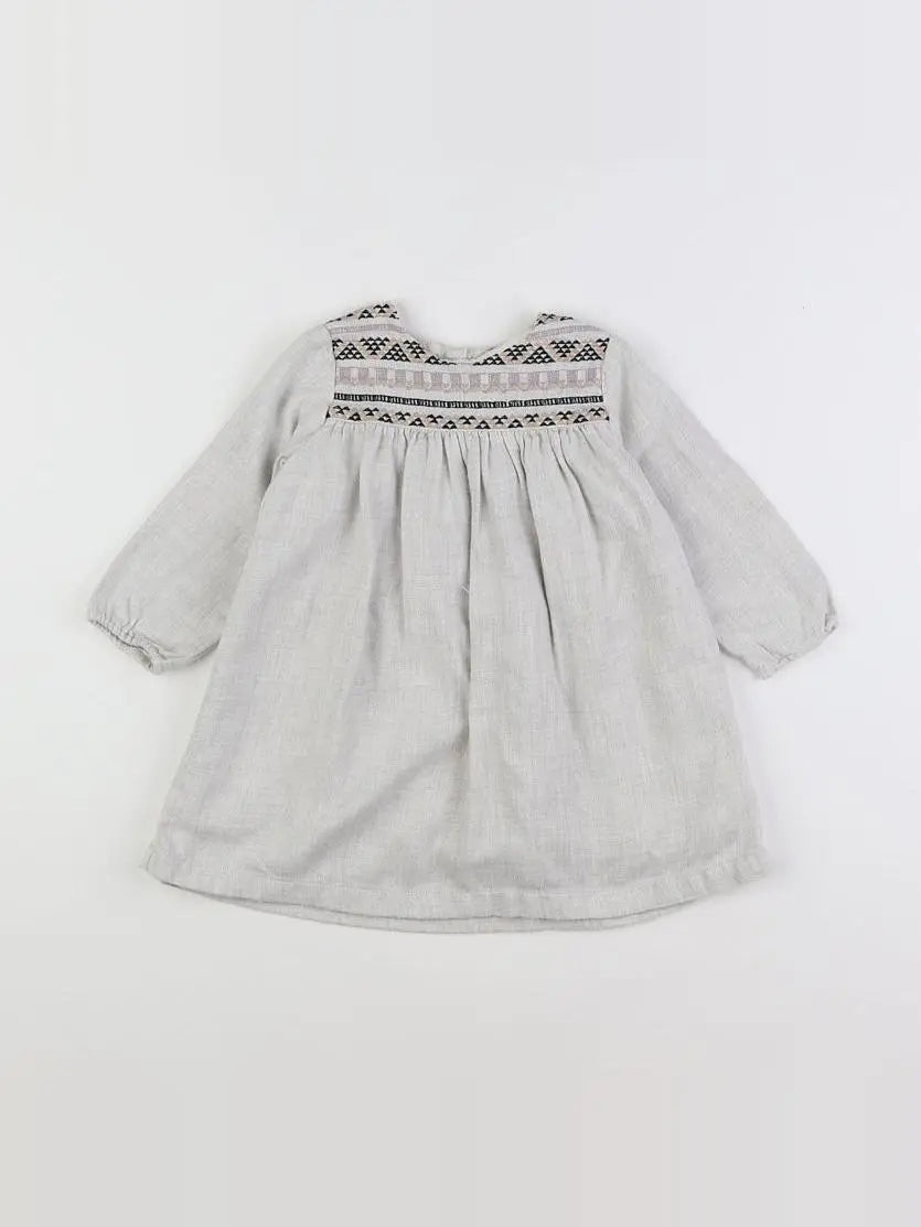 Boutchou - robe gris - 2 ans