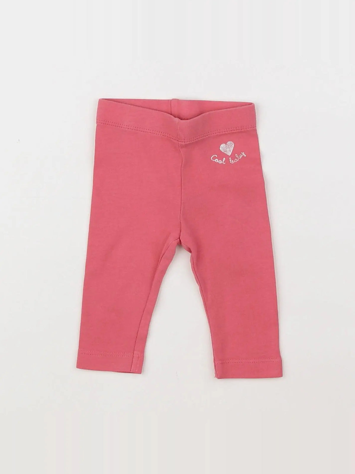 Tape à l'oeil - legging rose - 3 mois