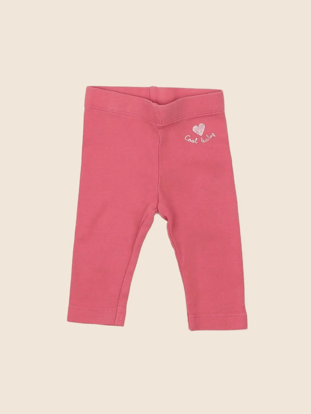 Tape à l'oeil - legging rose - 3 mois