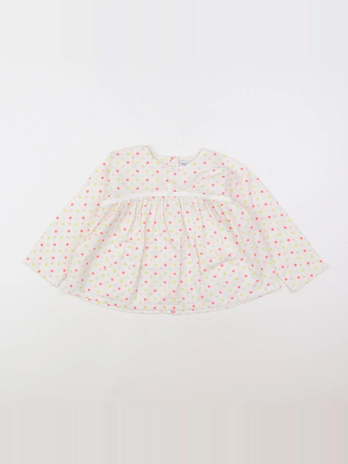 Vertbaudet - blouse multicolore - 2 ans