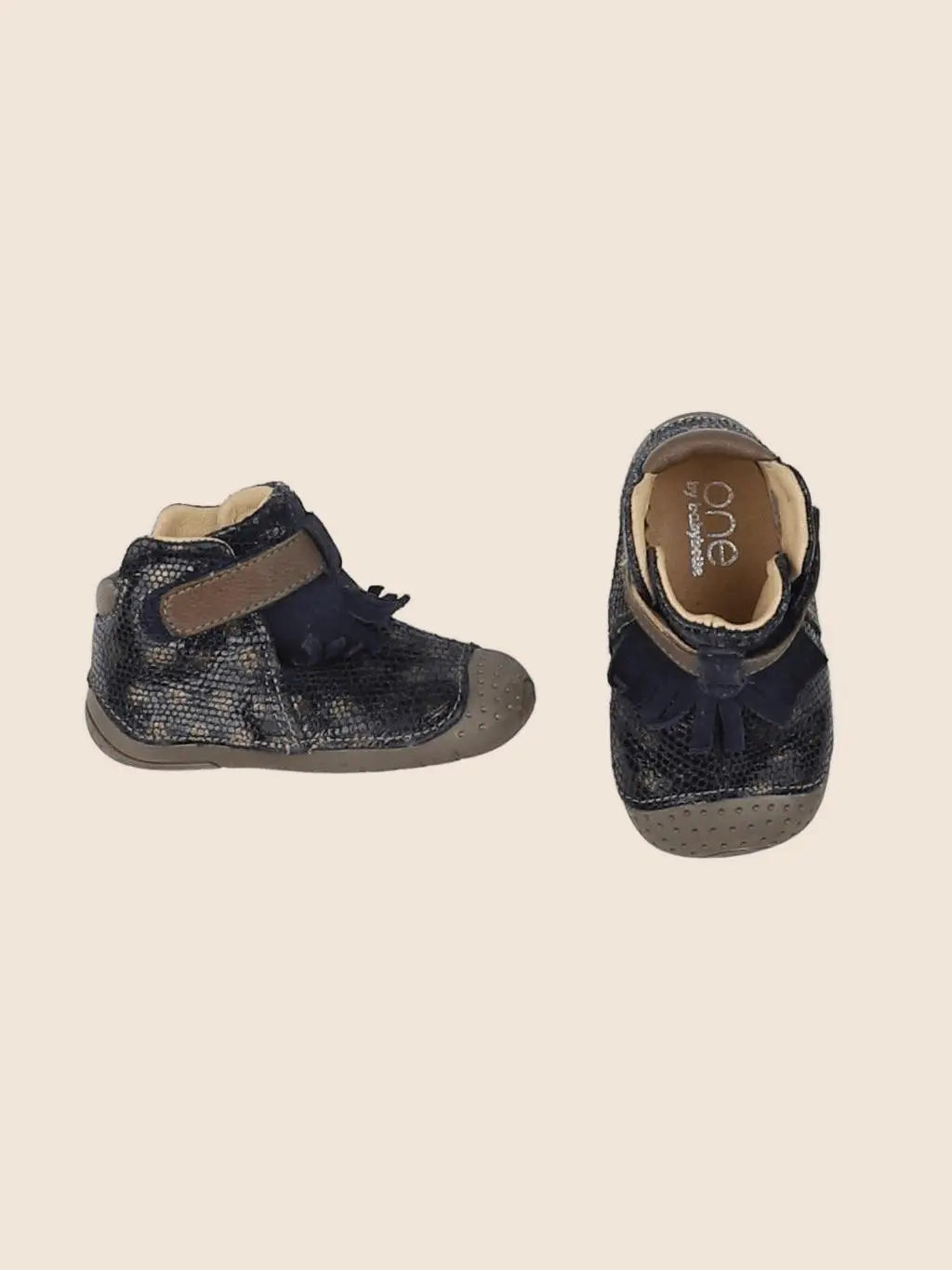 Babybotte - bottillons bleu, marron - pointure 18