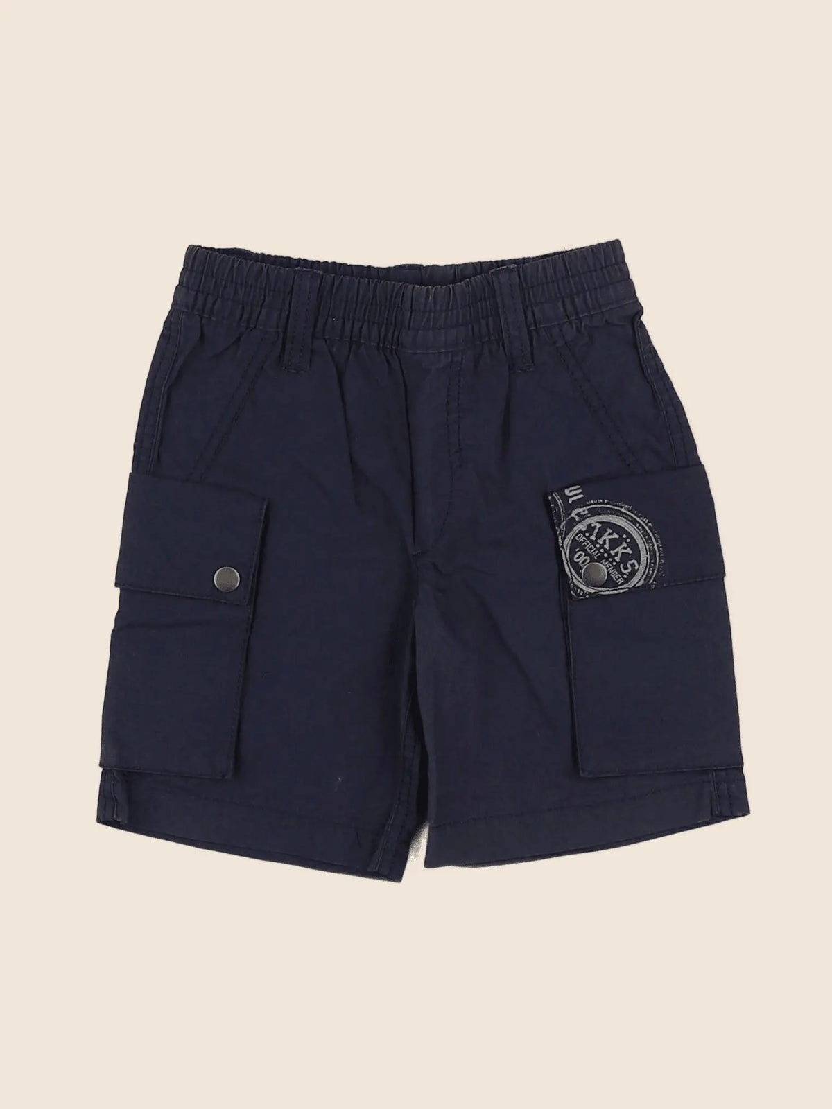 IKKS - short bleu - 12 mois
