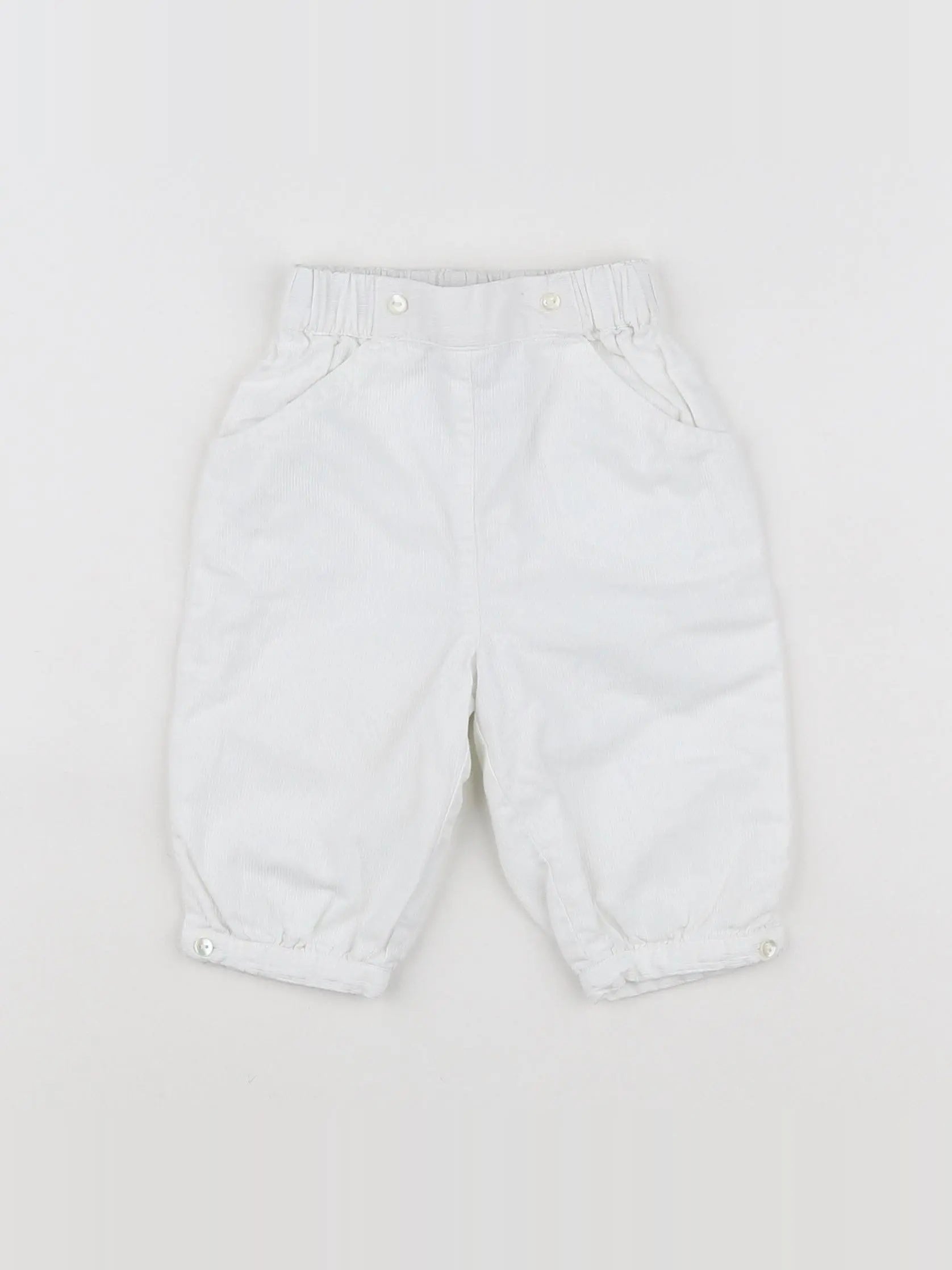 Cyrillus - pantalon blanc - 3 mois