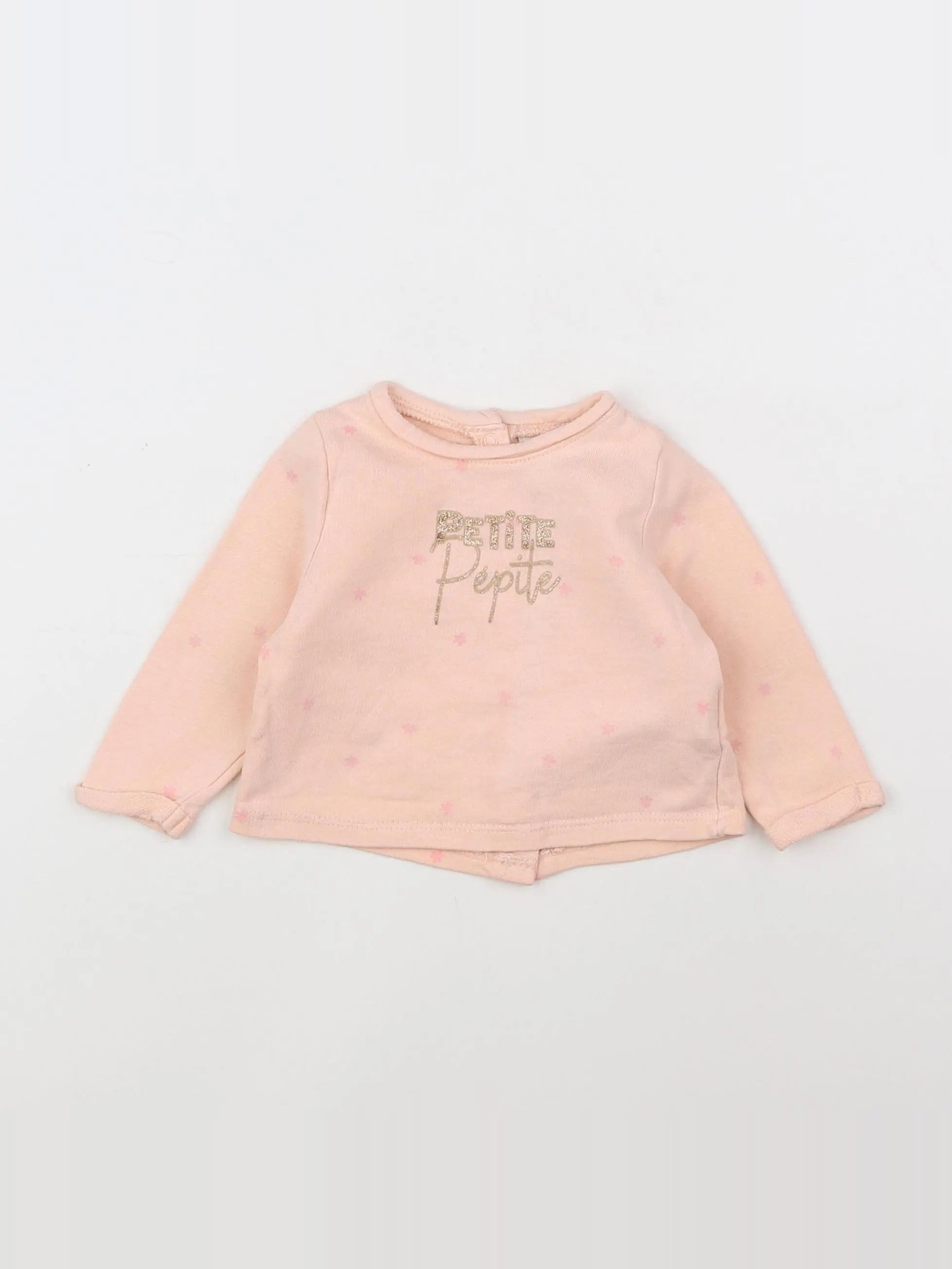 Tape à l'oeil - tee-shirt rose - 3 mois