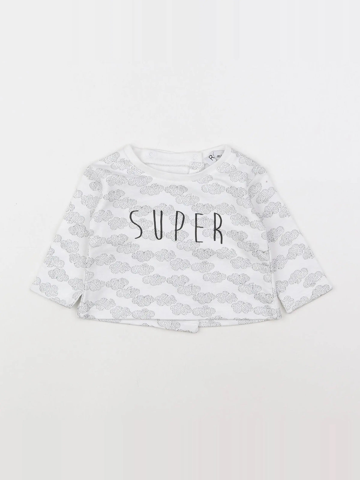 La Redoute - tee-shirt blanc - 6 mois