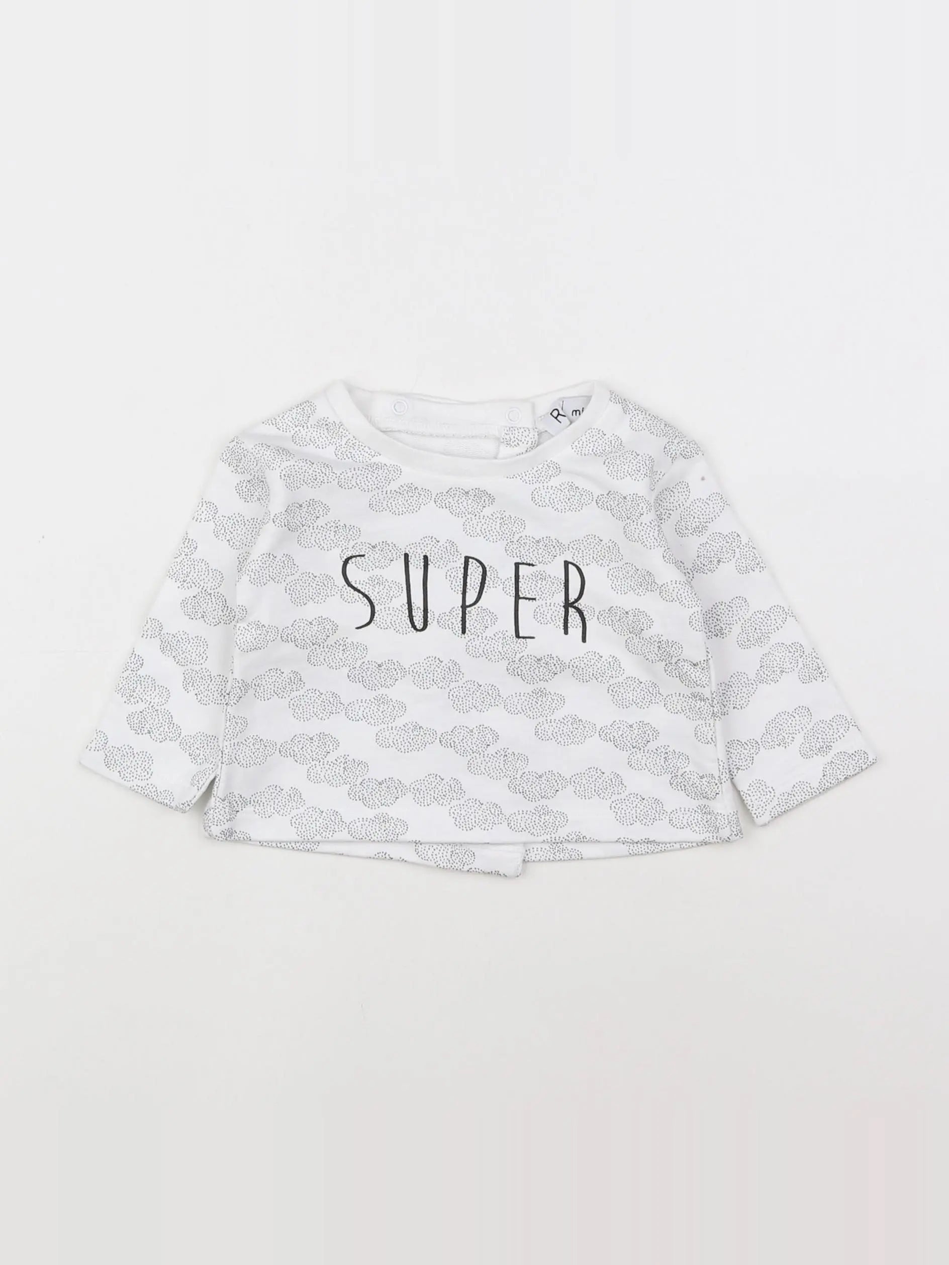 La Redoute - tee-shirt blanc - 6 mois