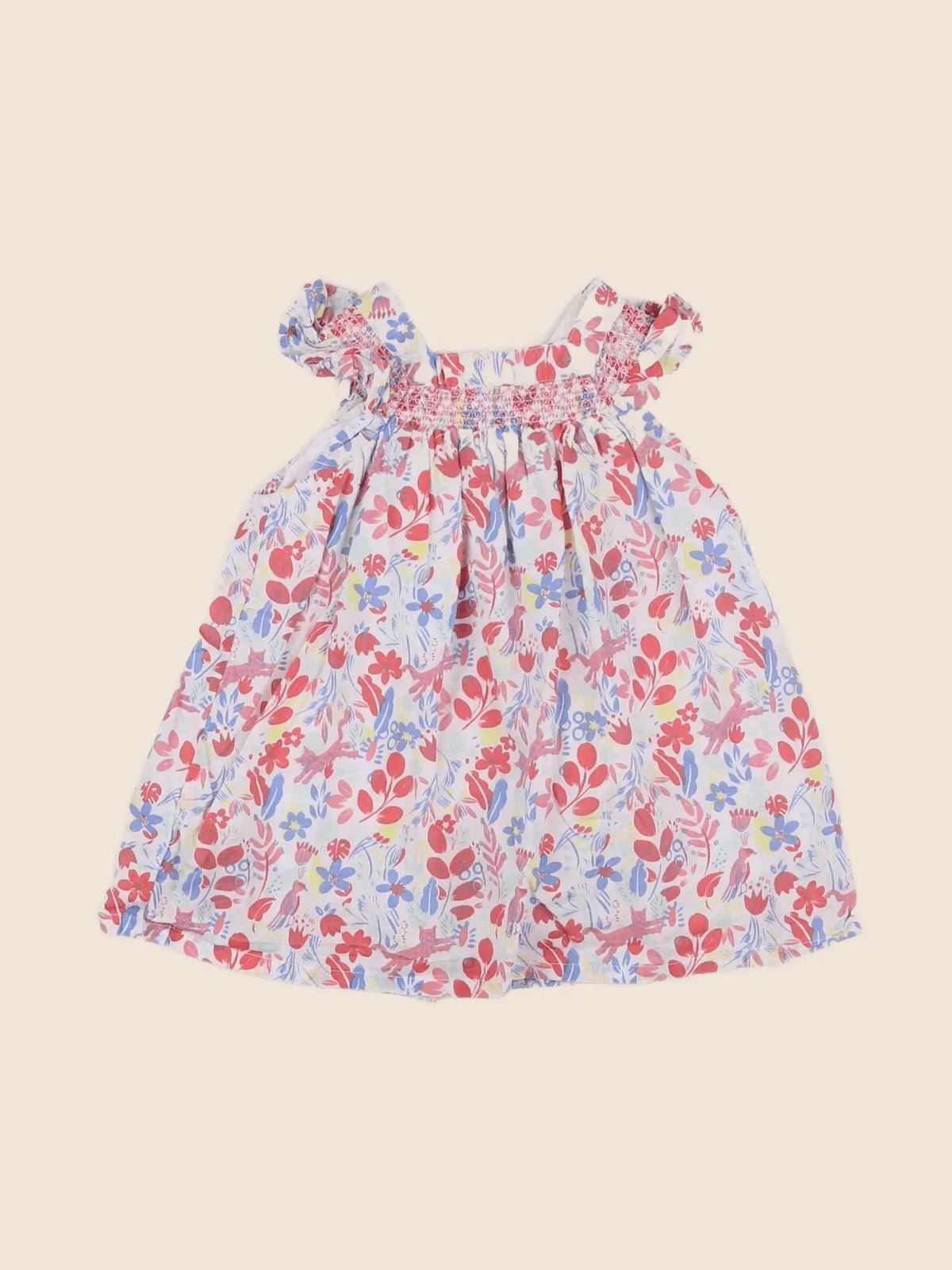 Cadet Rousselle - robe multicolore - 12 mois