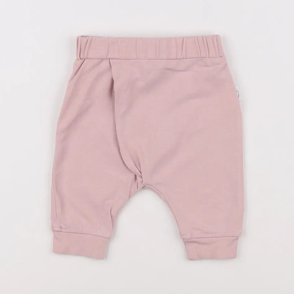 Vertbaudet - legging rose - 3 mois