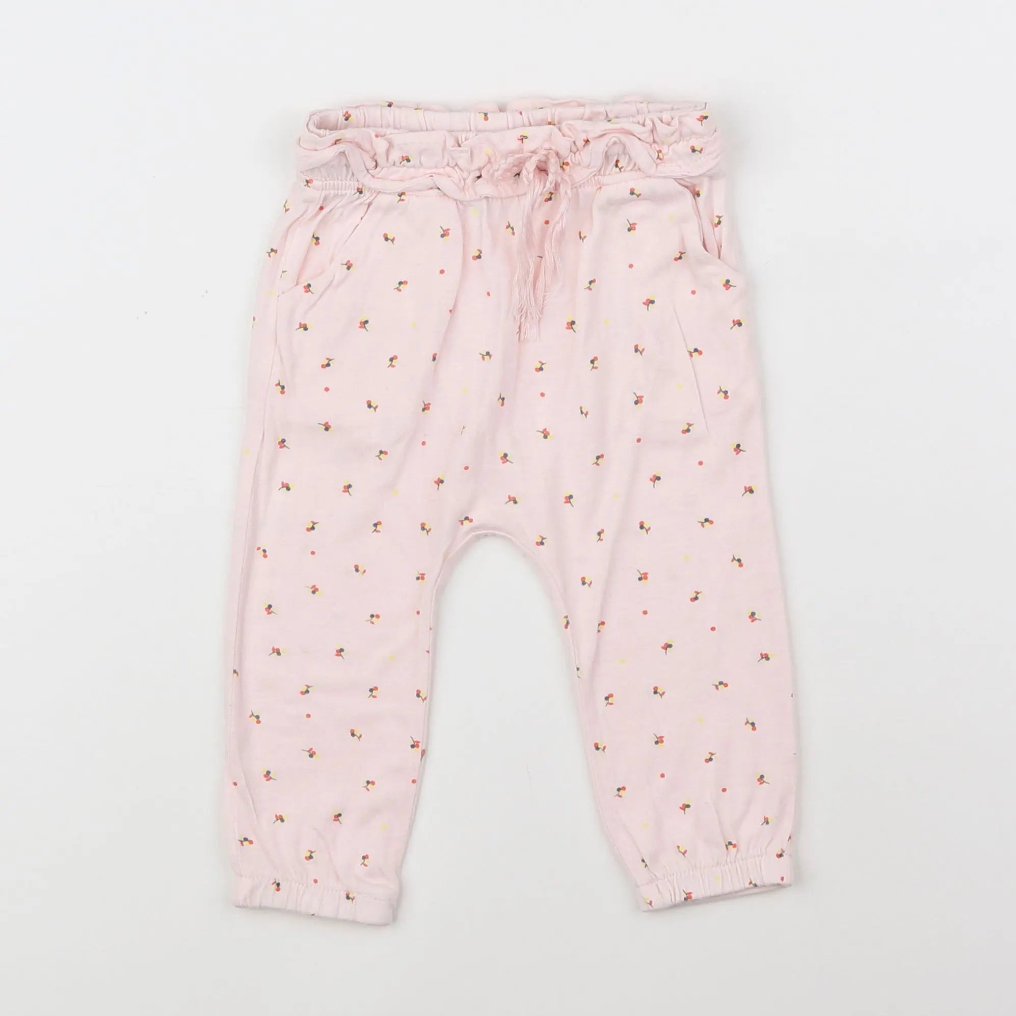 Vertbaudet - pantalon multicolore - 12 mois