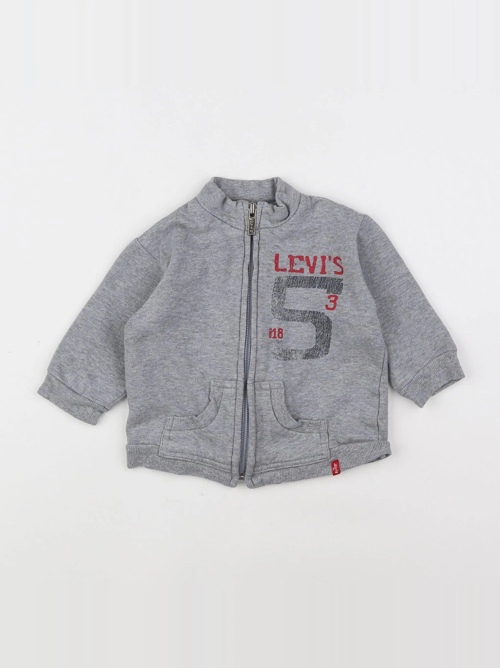 Levi's - sweat gris - 6 mois