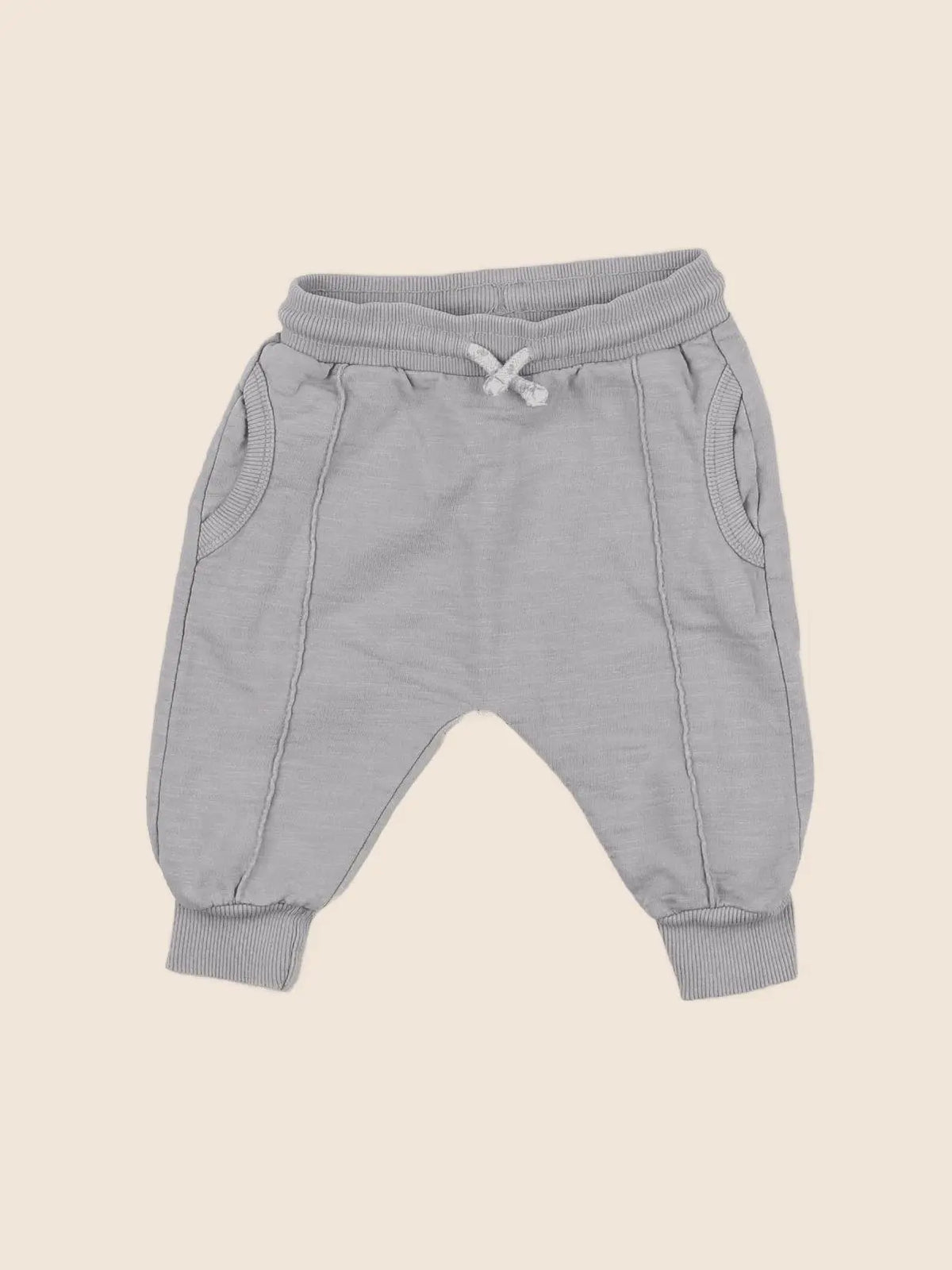 Zara - pantalon gris - 3/6 mois