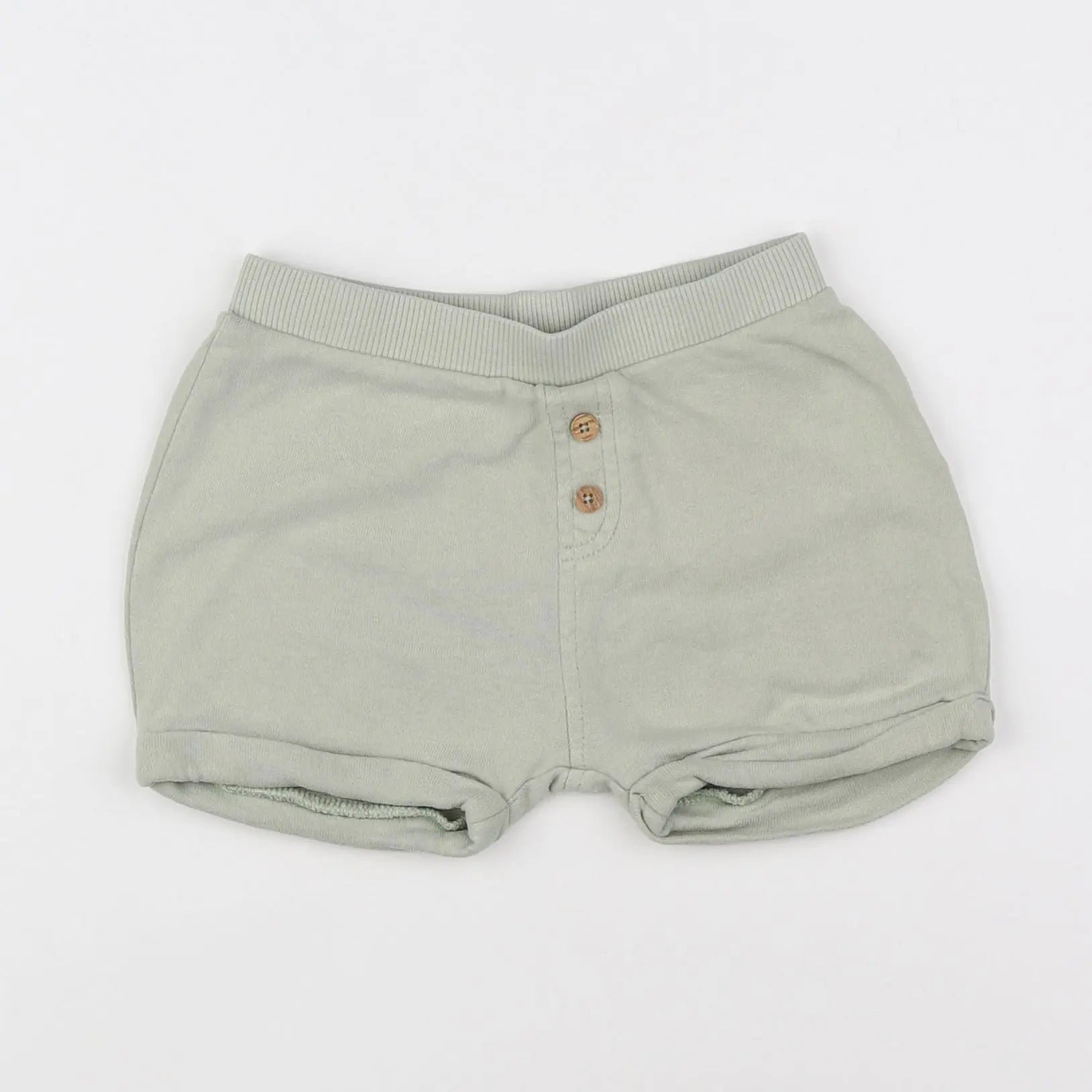 Vertbaudet - short vert - 12 mois