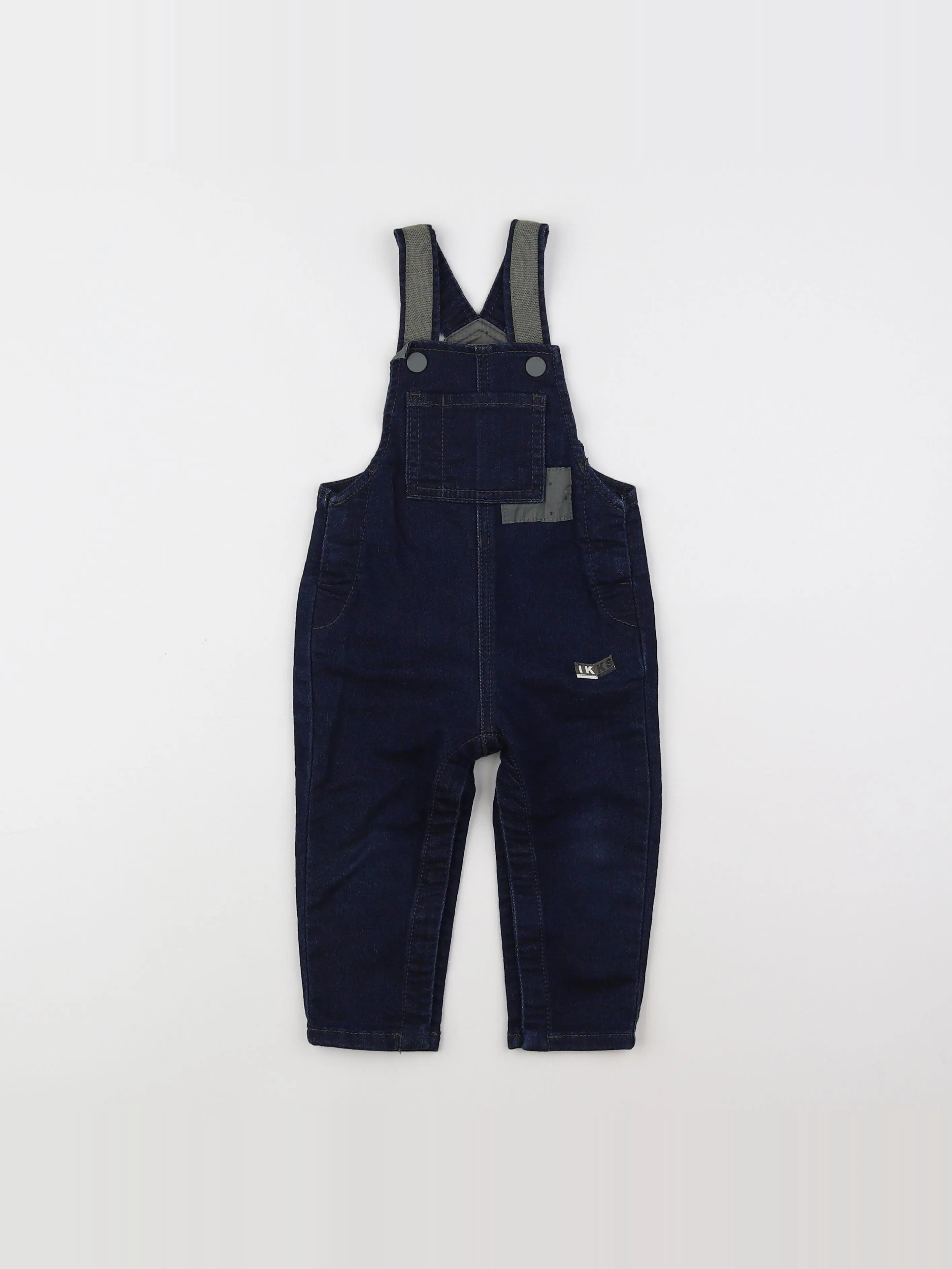 IKKS - salopette bleu - 12 mois