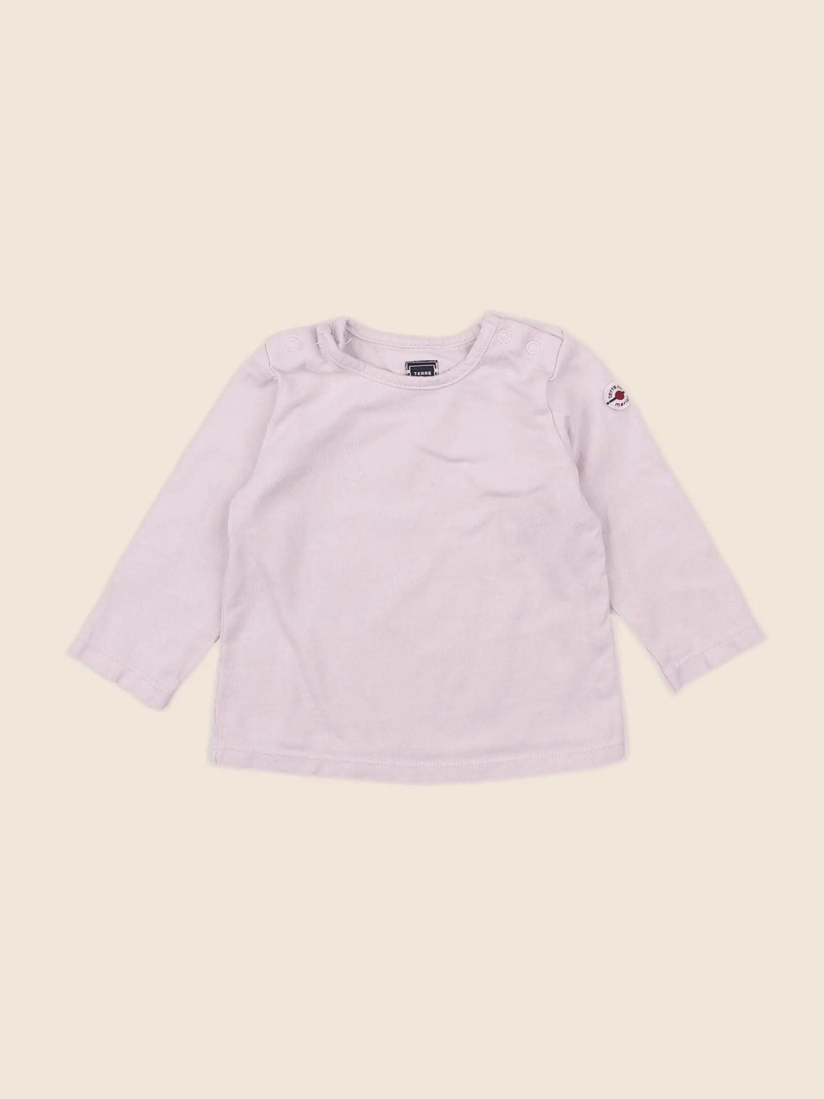 Terre de marins - tee-shirt rose - 6 mois
