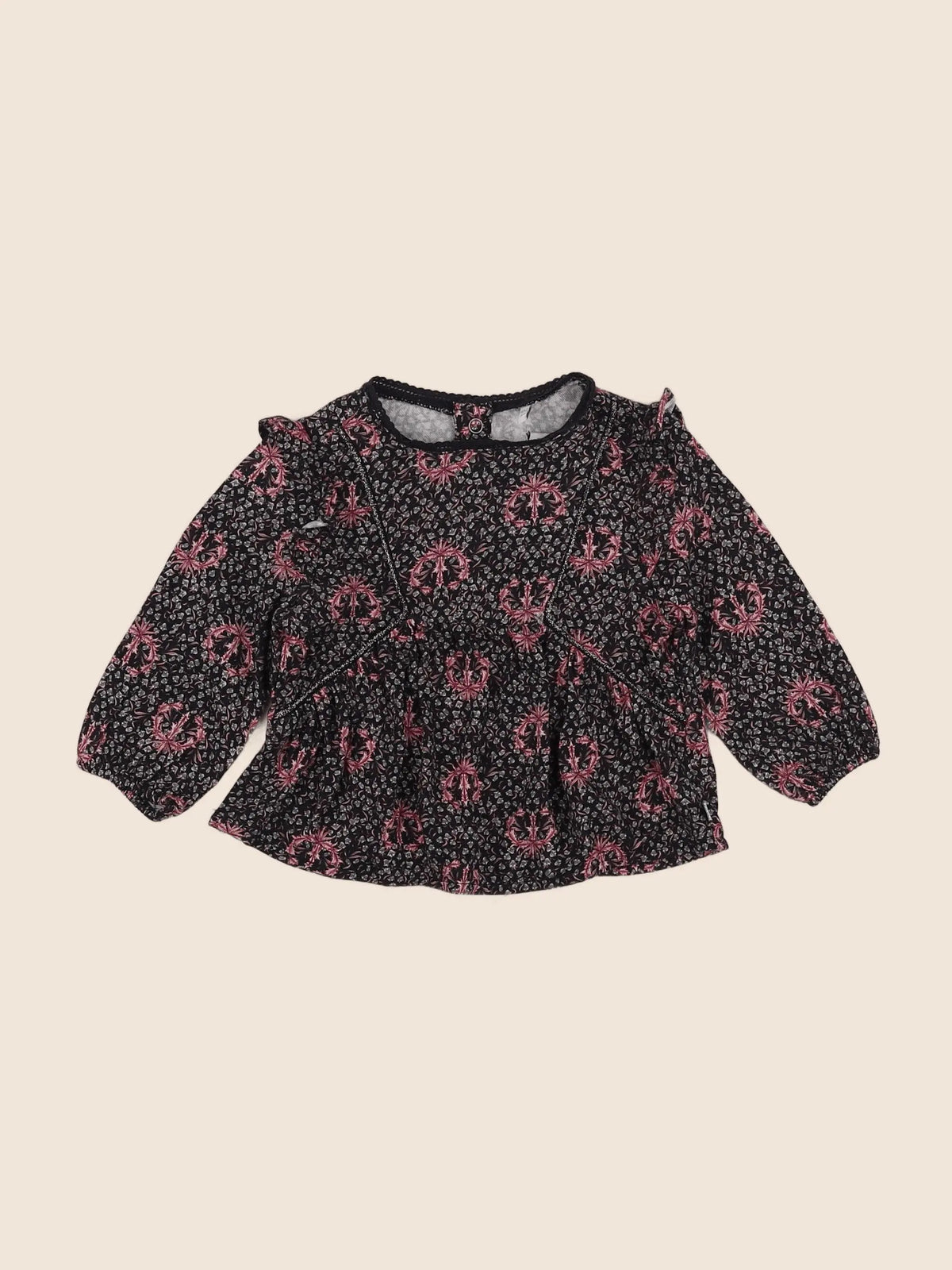 IKKS - blouse multicolore - 6 mois