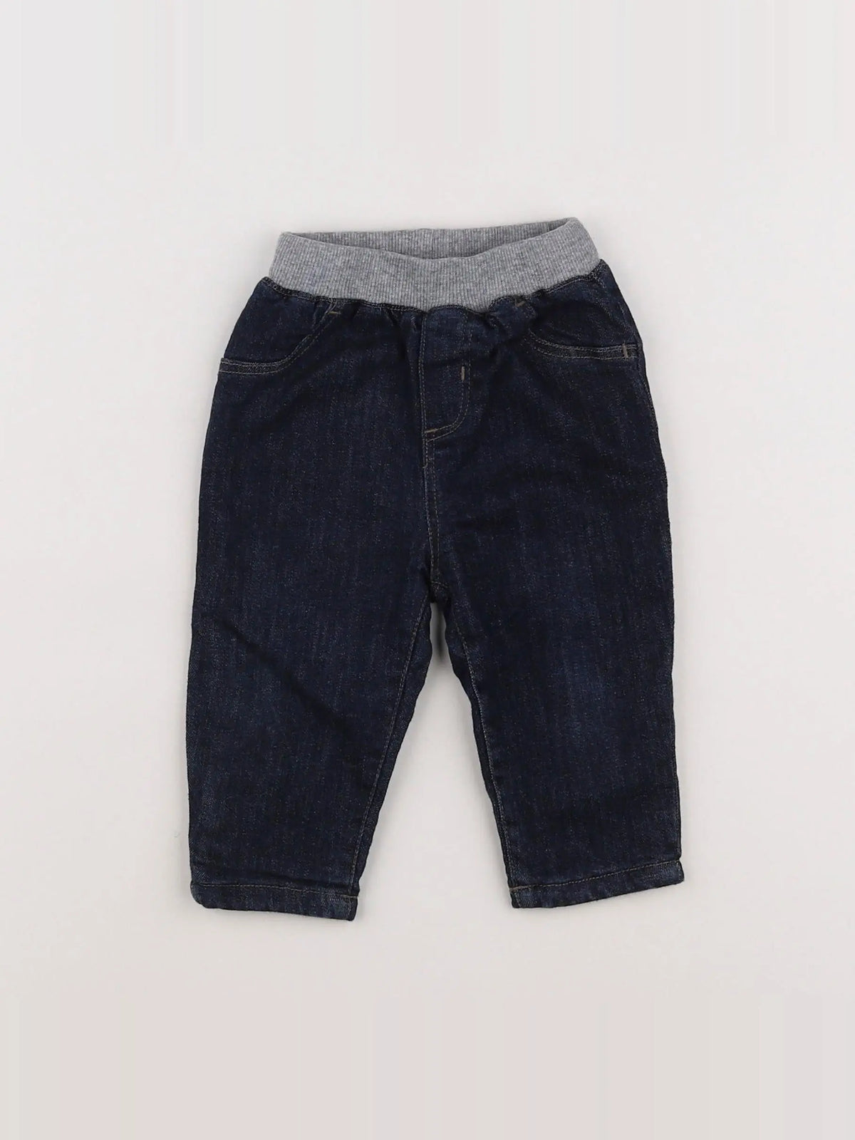 Boutchou - pantalon bleu - 6 mois