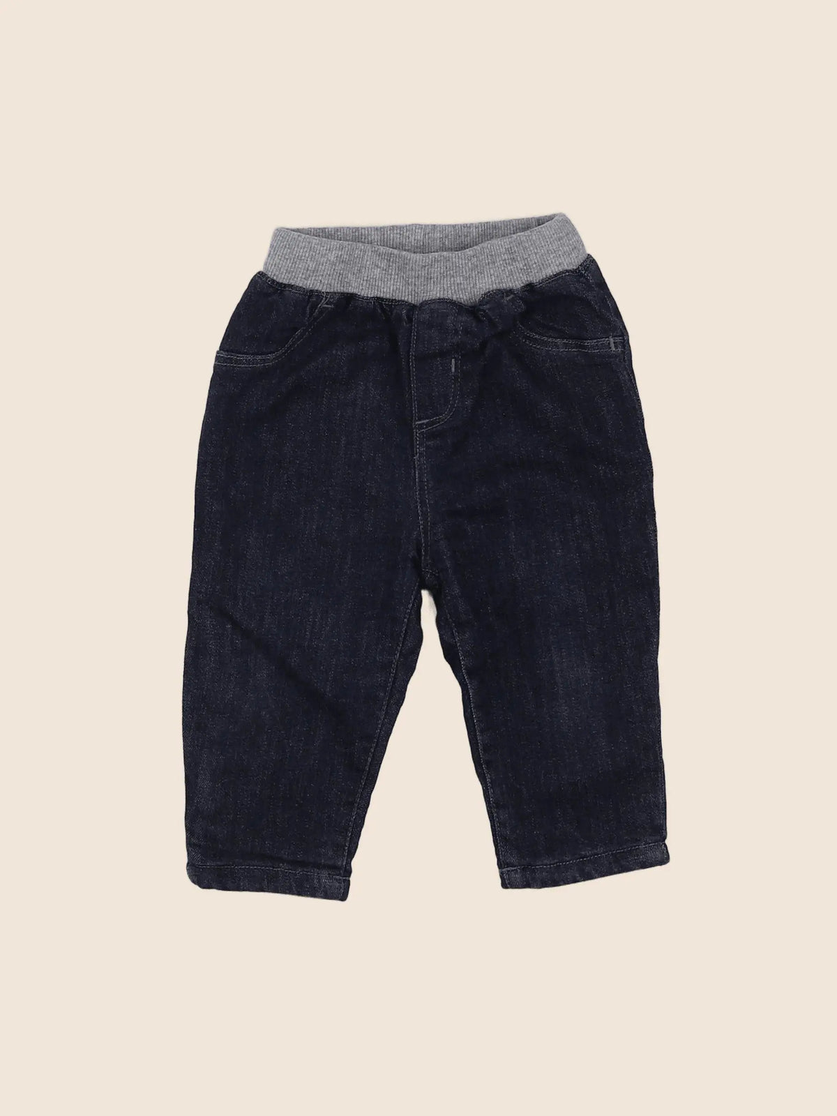 Boutchou - pantalon bleu - 6 mois