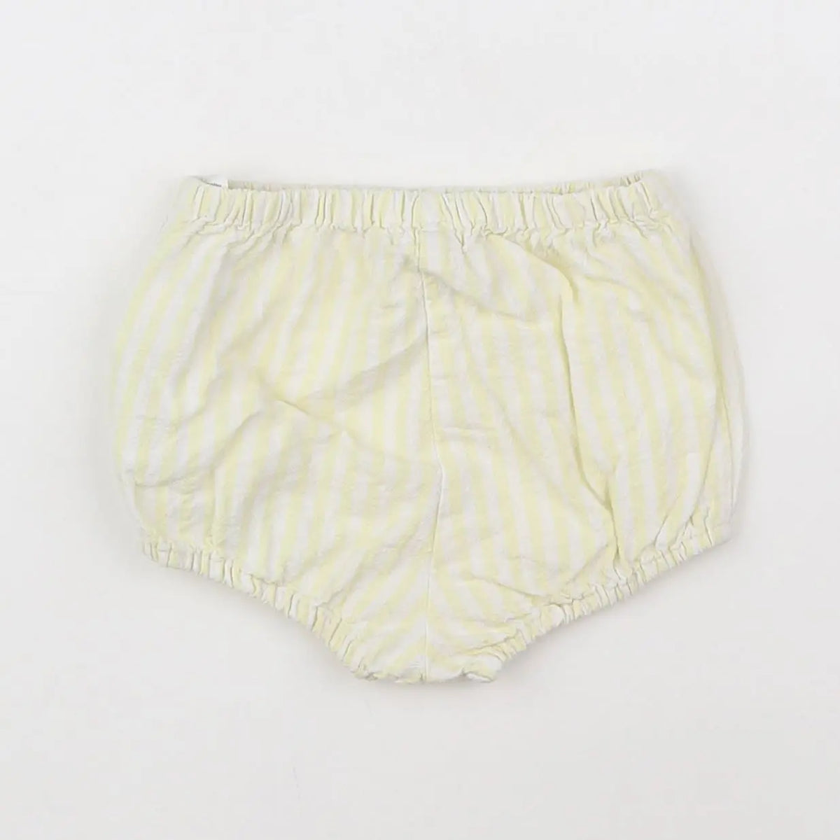 Vertbaudet - bloomer blanc, jaune - 9 mois