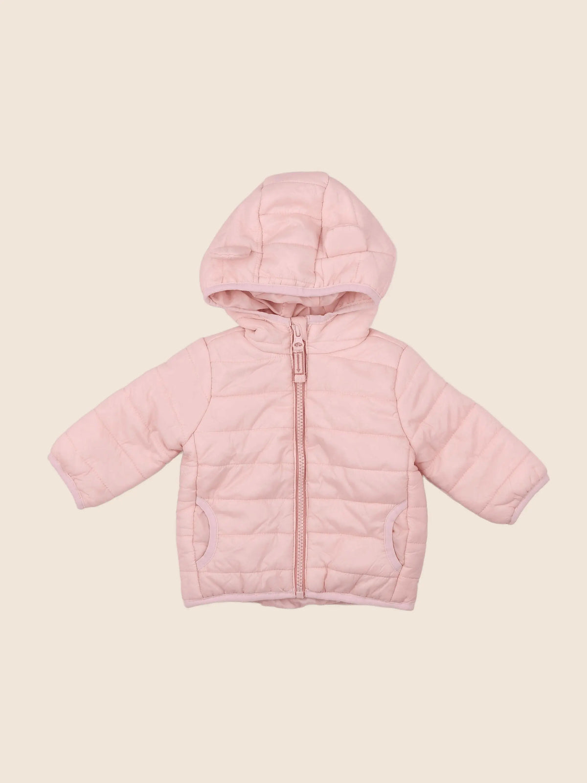 Vertbaudet - doudoune rose - 3 mois