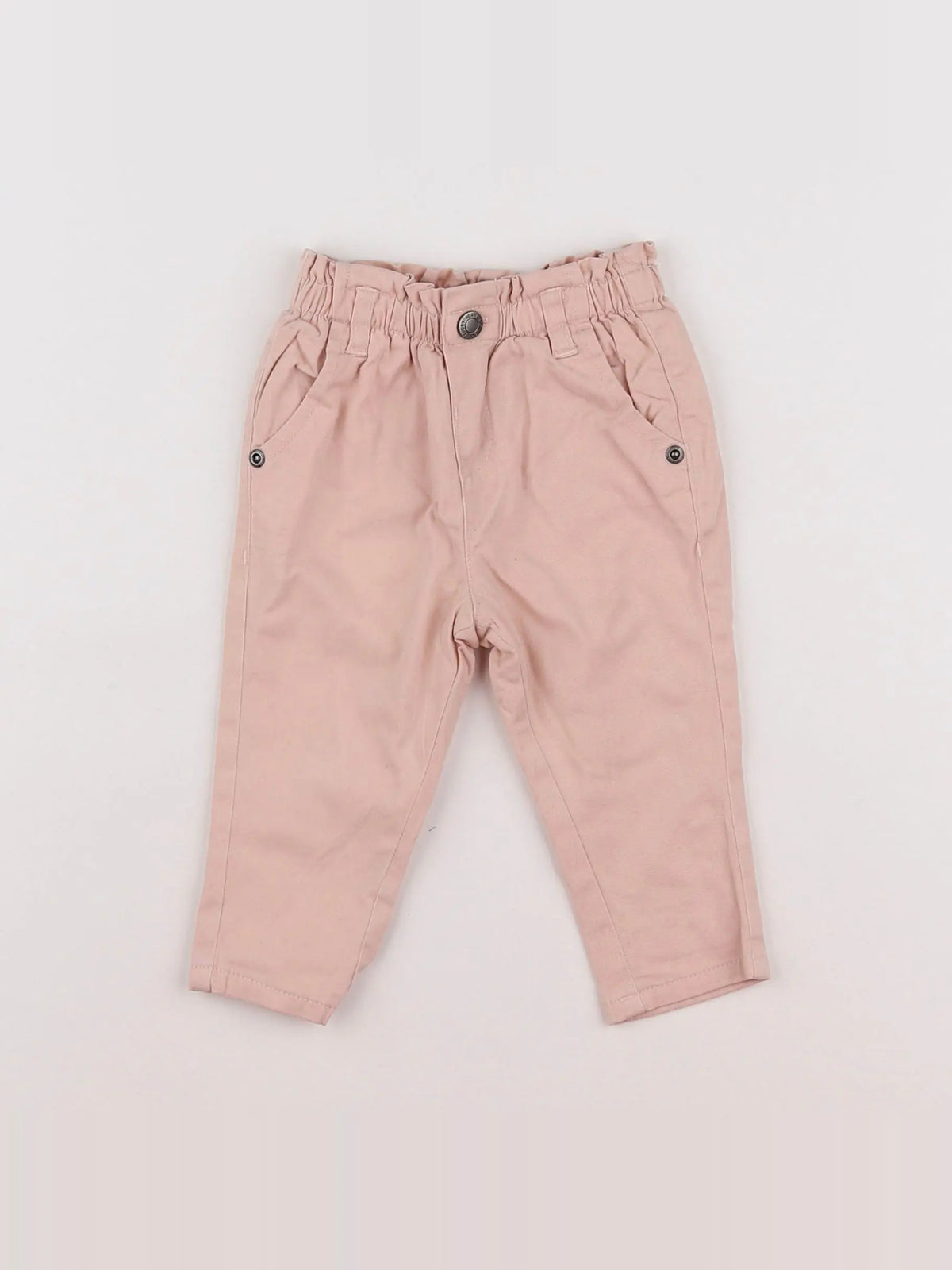 Vertbaudet - pantalon rose - 6 mois