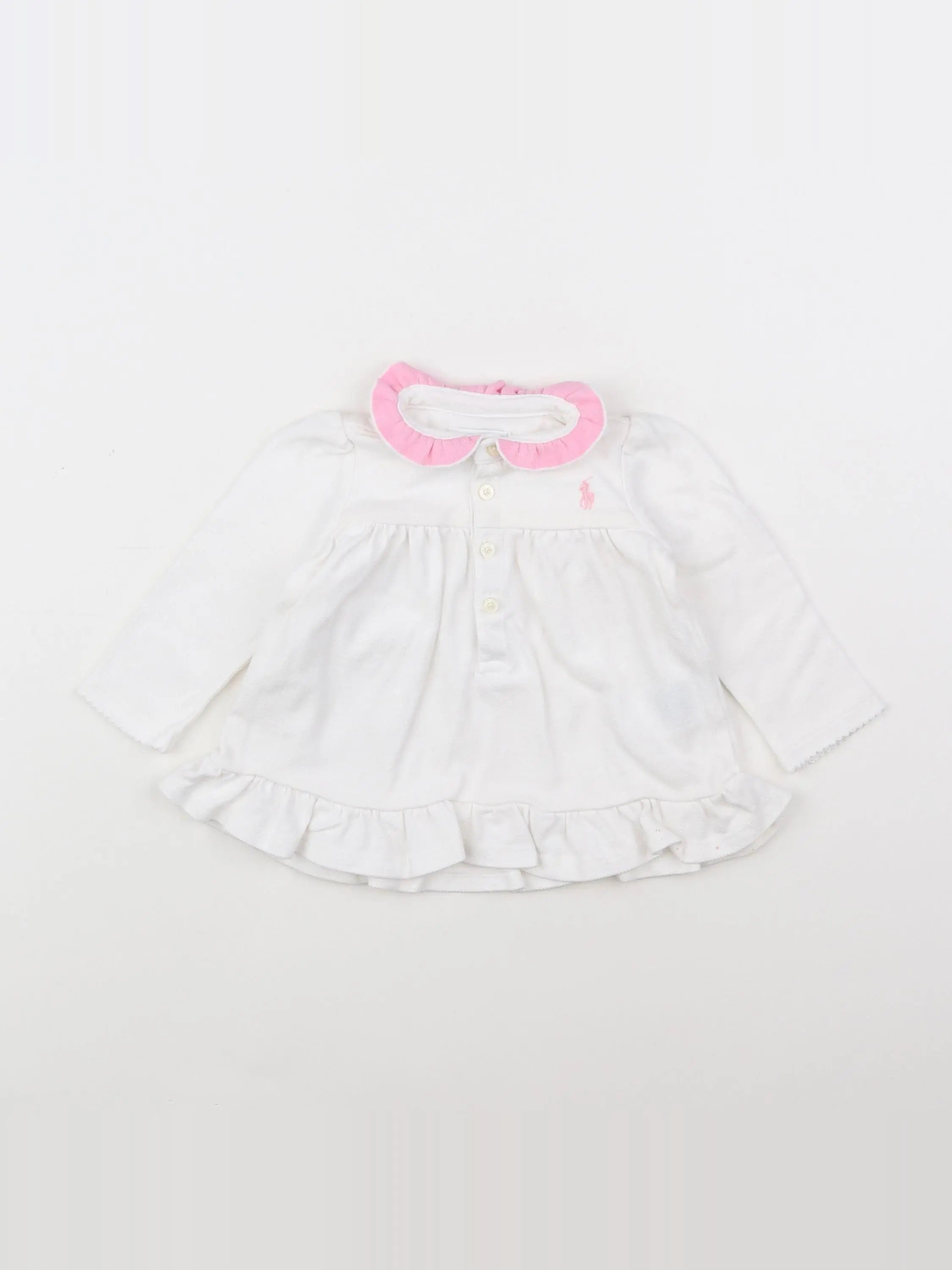 Ralph Lauren - blouse blanc - 6 mois