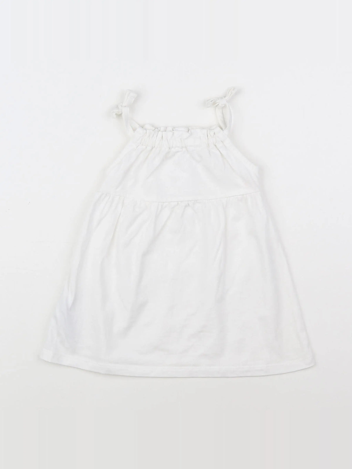 Mango - robe blanc - 9/12 mois